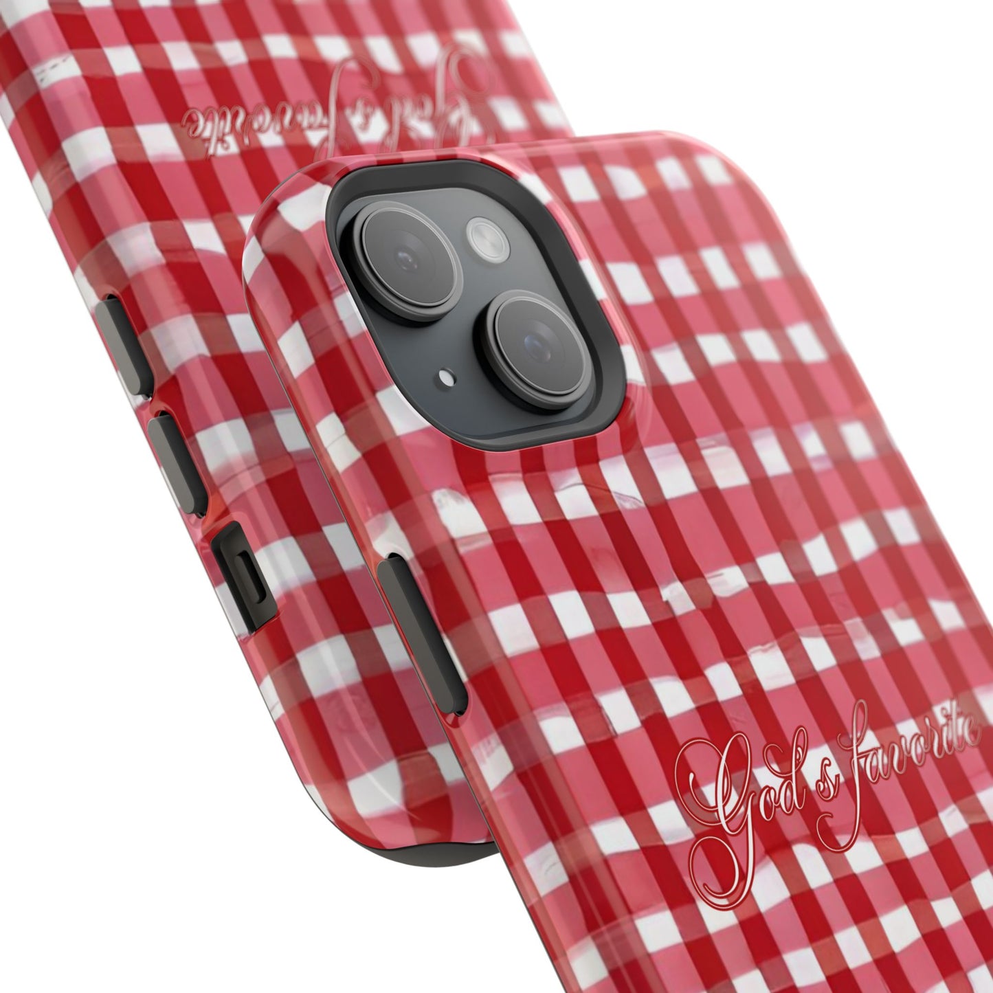 God’s favorite Gingham MagSafe Phone Case
