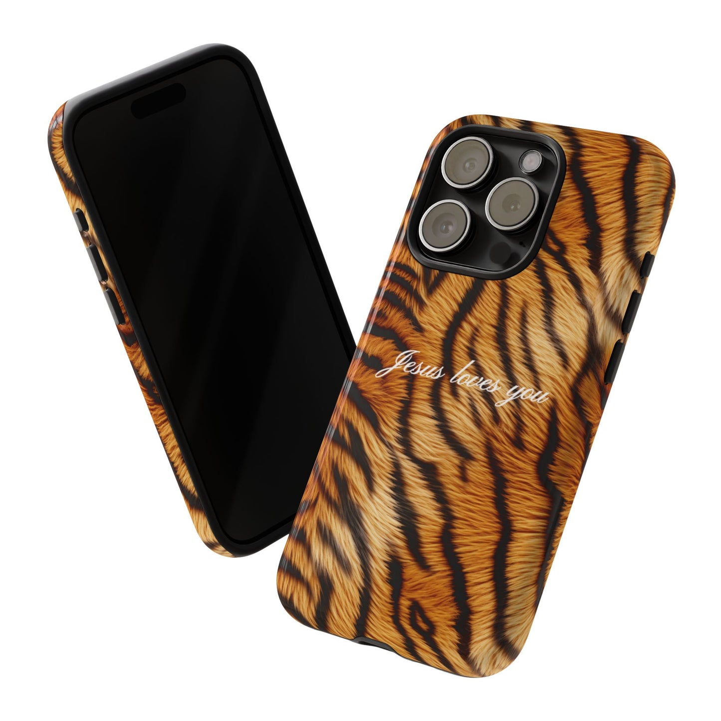Jesus Loves You Tiger Phone Case