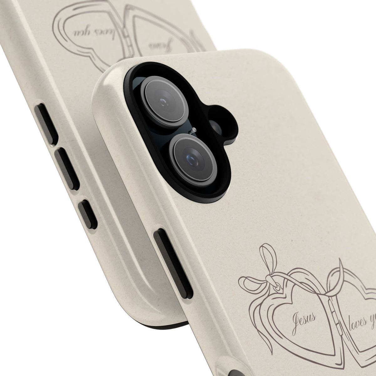 Jesus loves you Locket Phone Case