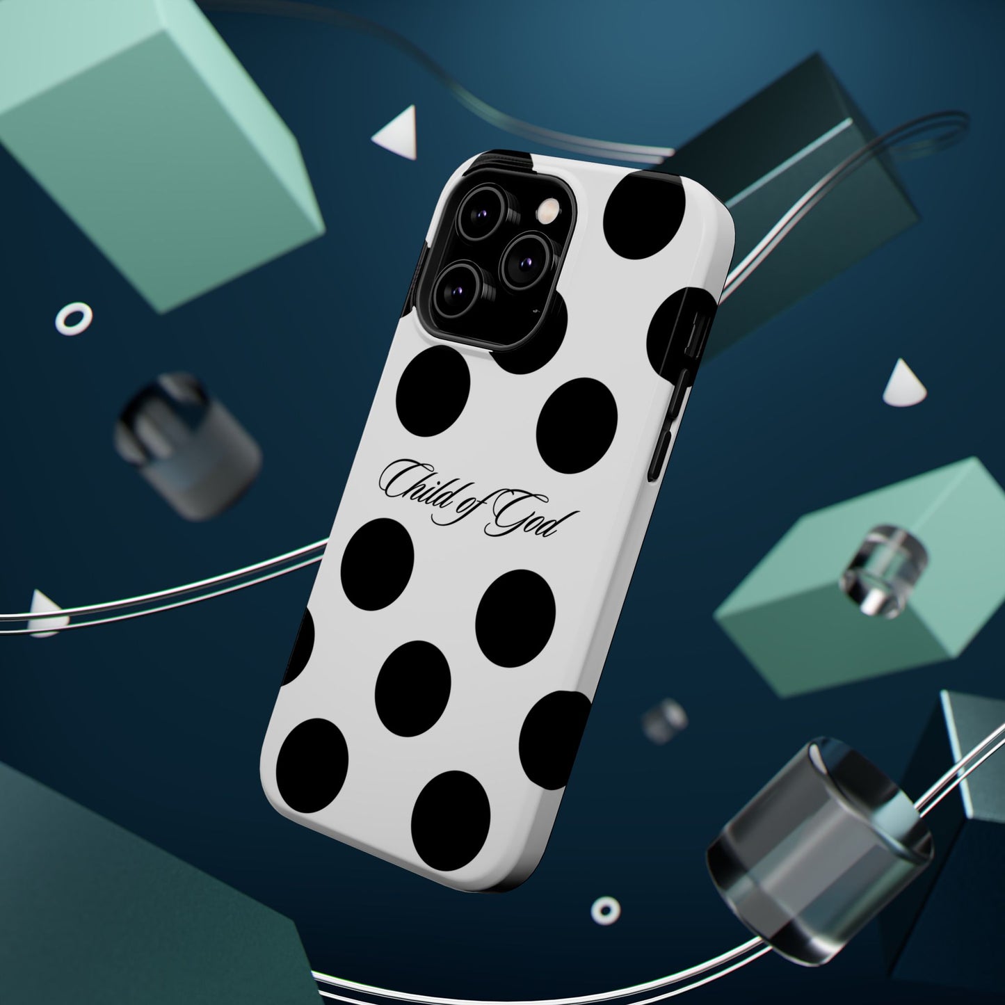 Child of God Macro Polka Dot Phone Case MagSafe
