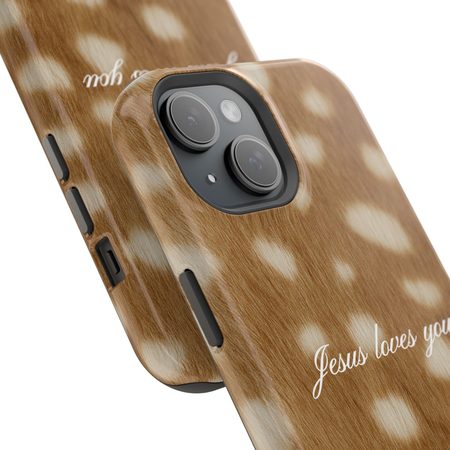 Jesus loves you Fawn MagSafe Phone Case