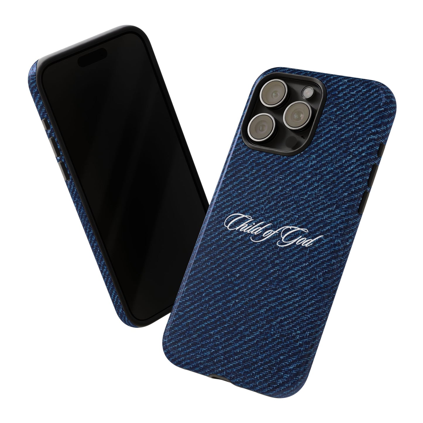 Child of God Denim Phone Case