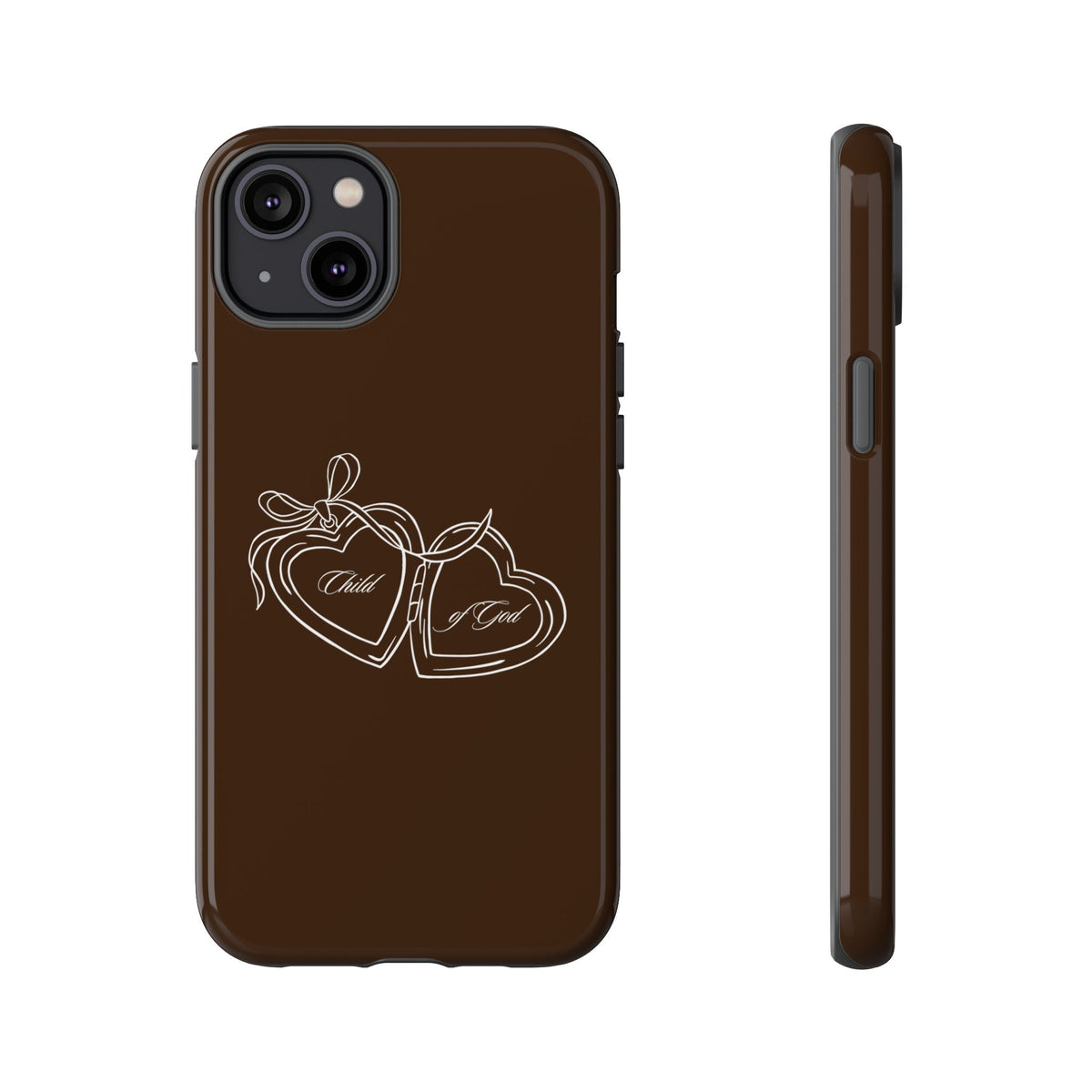 Child of God Espresso Locket Phone Case