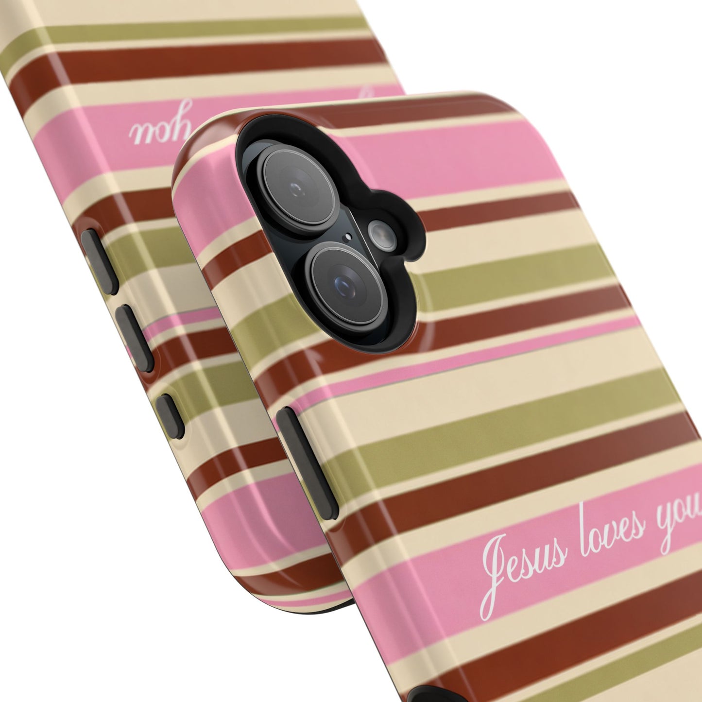 Jesus Loves You Neapolitan MagSafe Phone Case