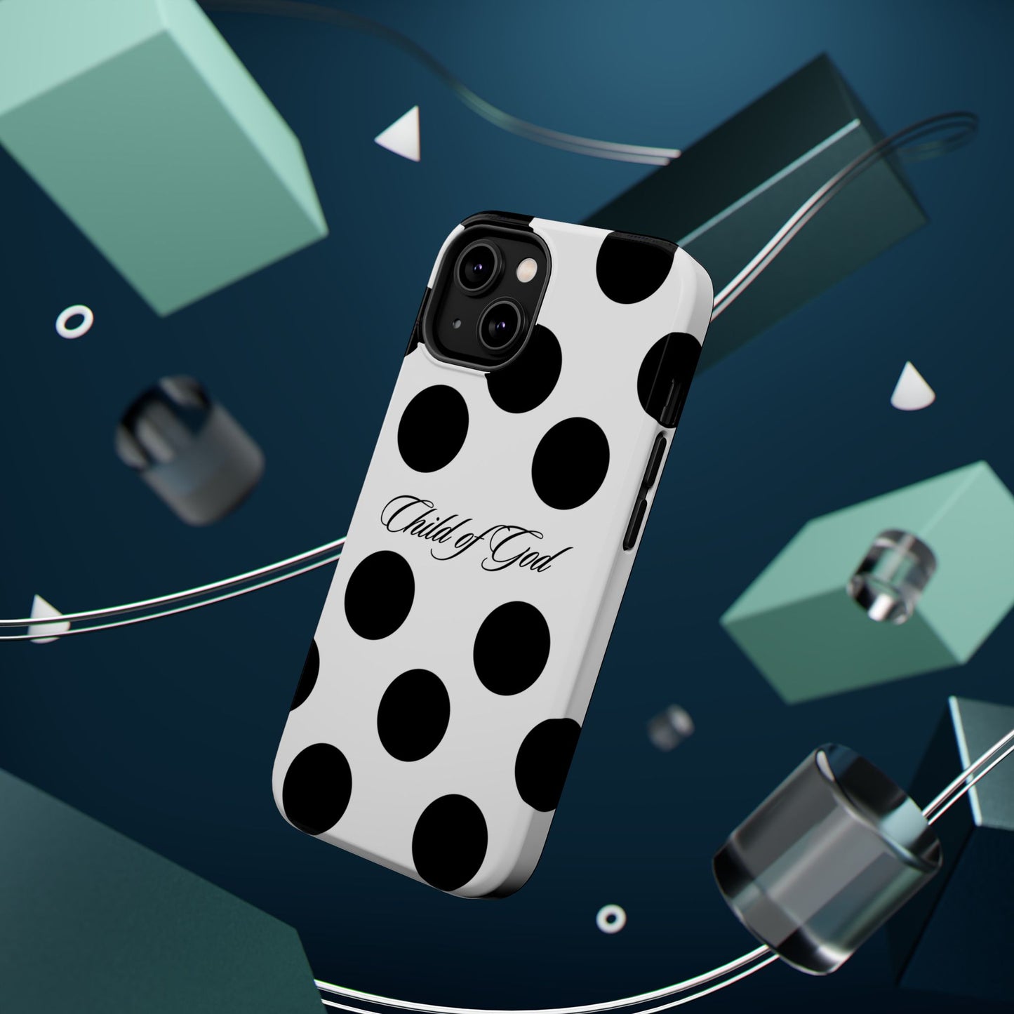 Child of God Macro Polka Dot Phone Case MagSafe