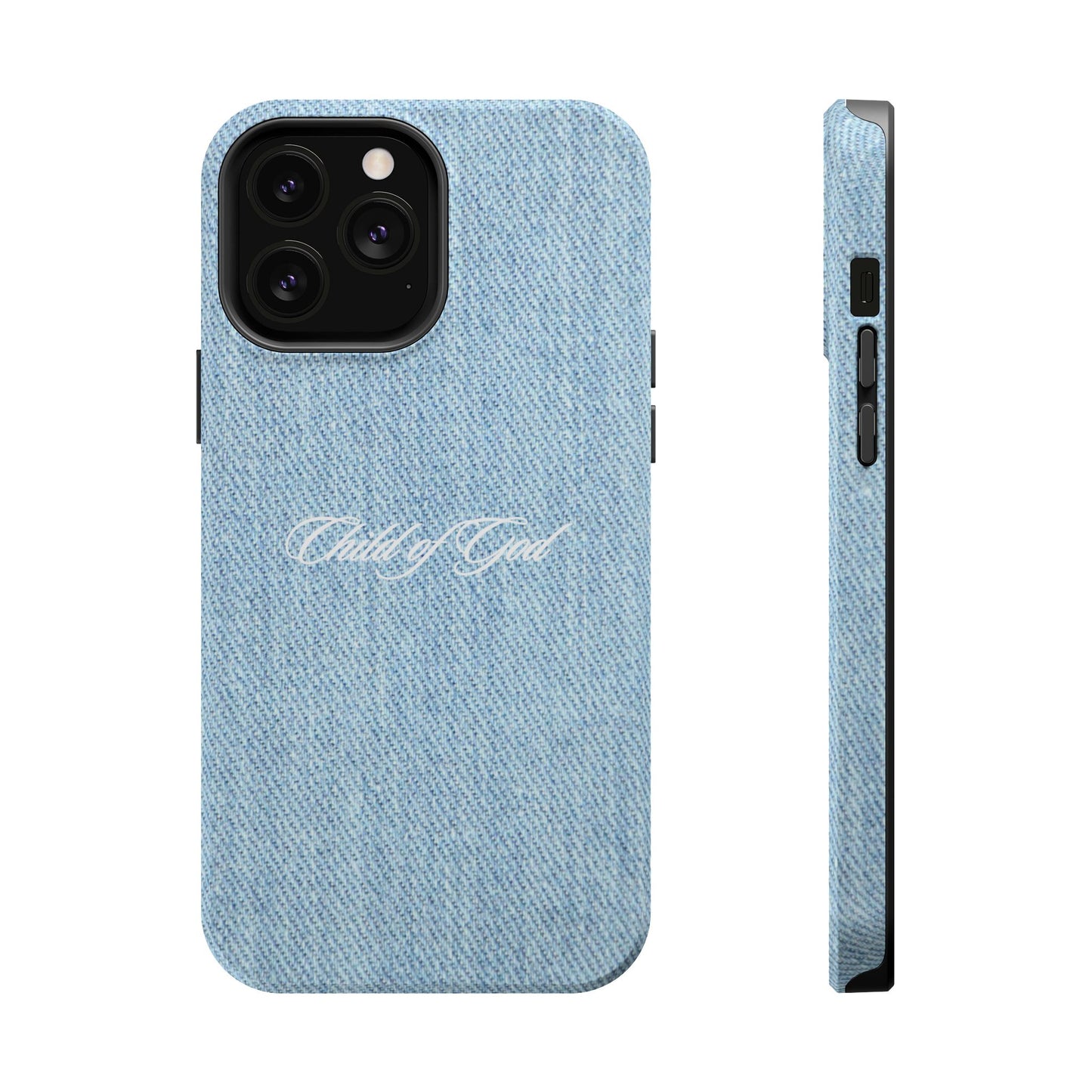 Child of God Denim Phone Case MagSafe