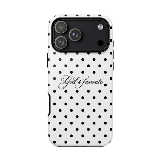 God’s favorite Polka Dot Phone Case