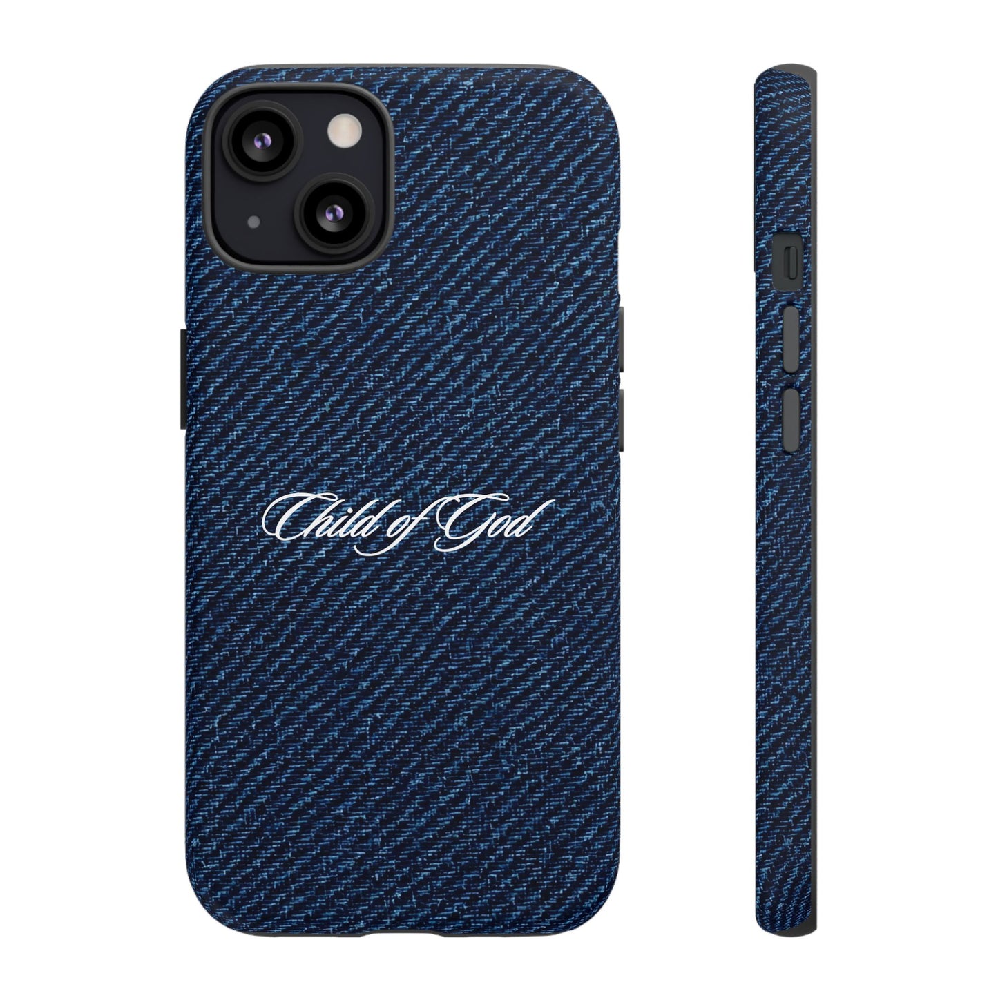 Child of God Denim Phone Case