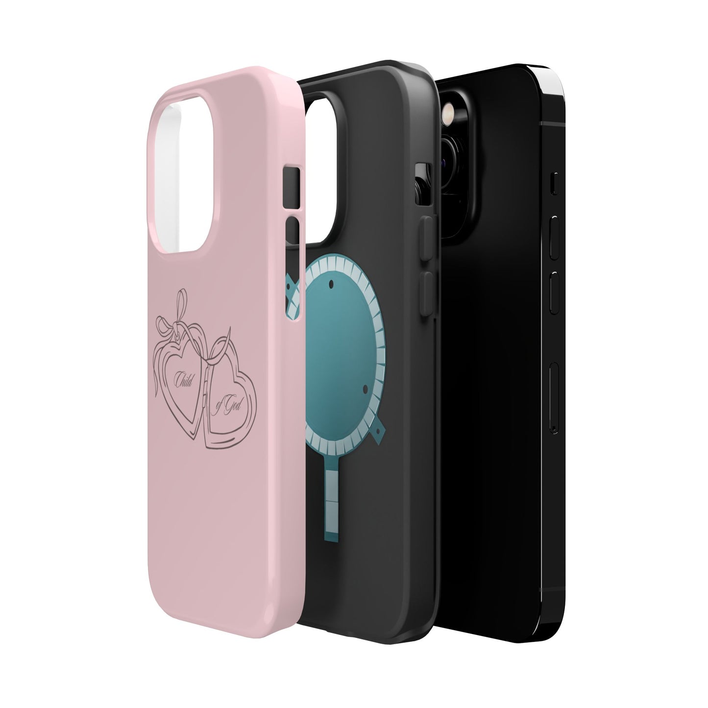 Child of God Pink Locket MagSafe Phone Case