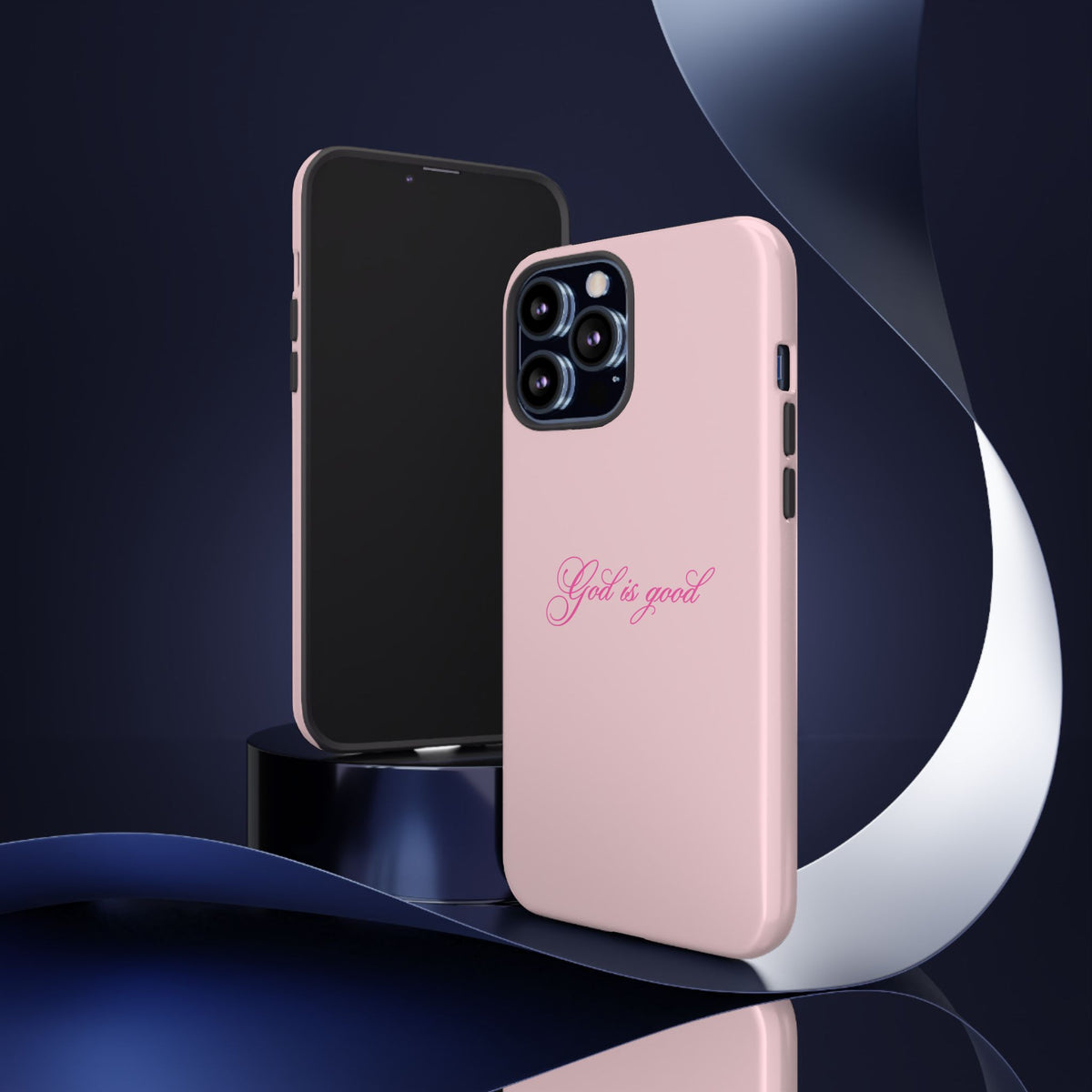 God is good Baby Pink Phone Case