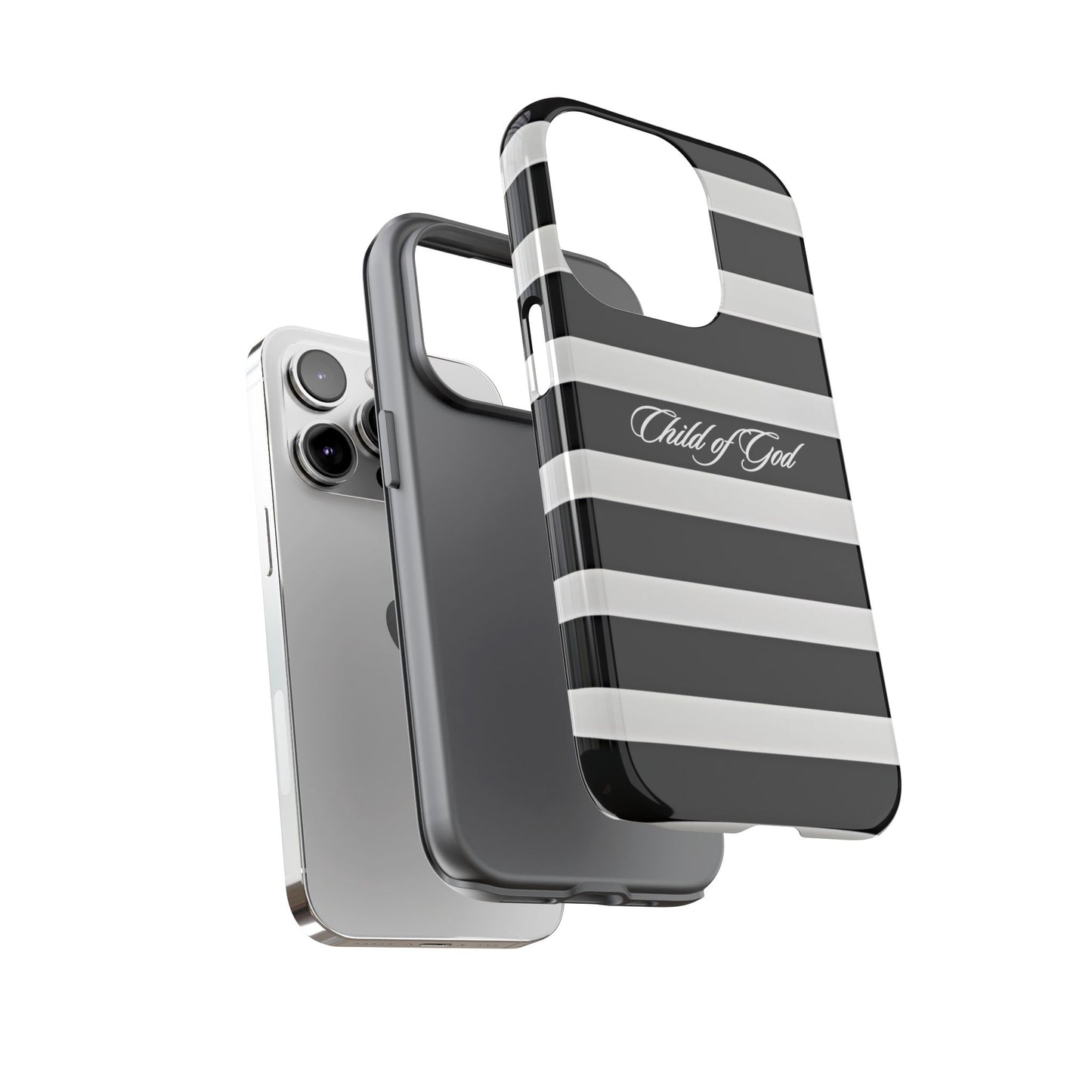 Child of God Striped Phone Case