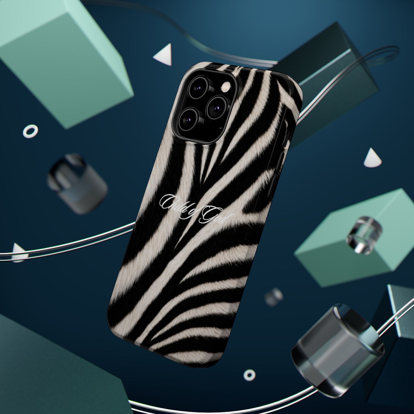Child of God Zebra MagSafe Phone Case