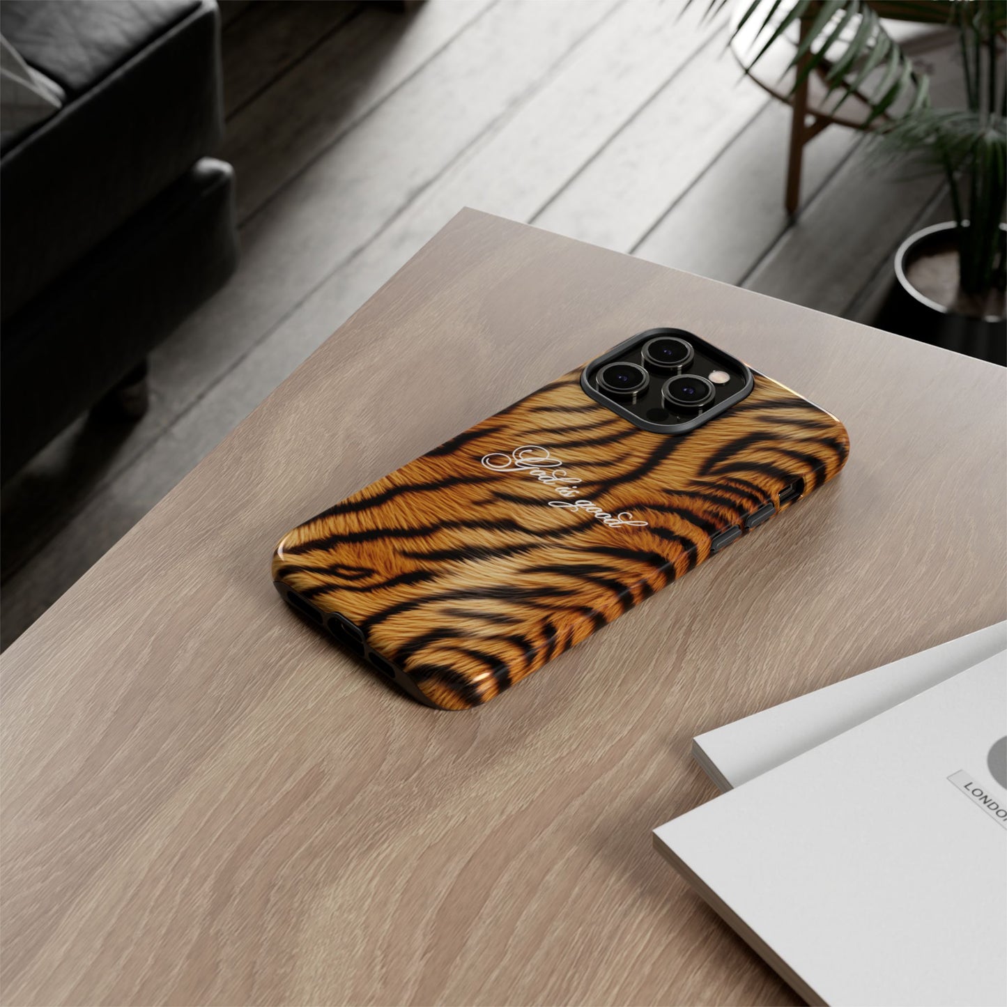 God is good Tiger Phone Case