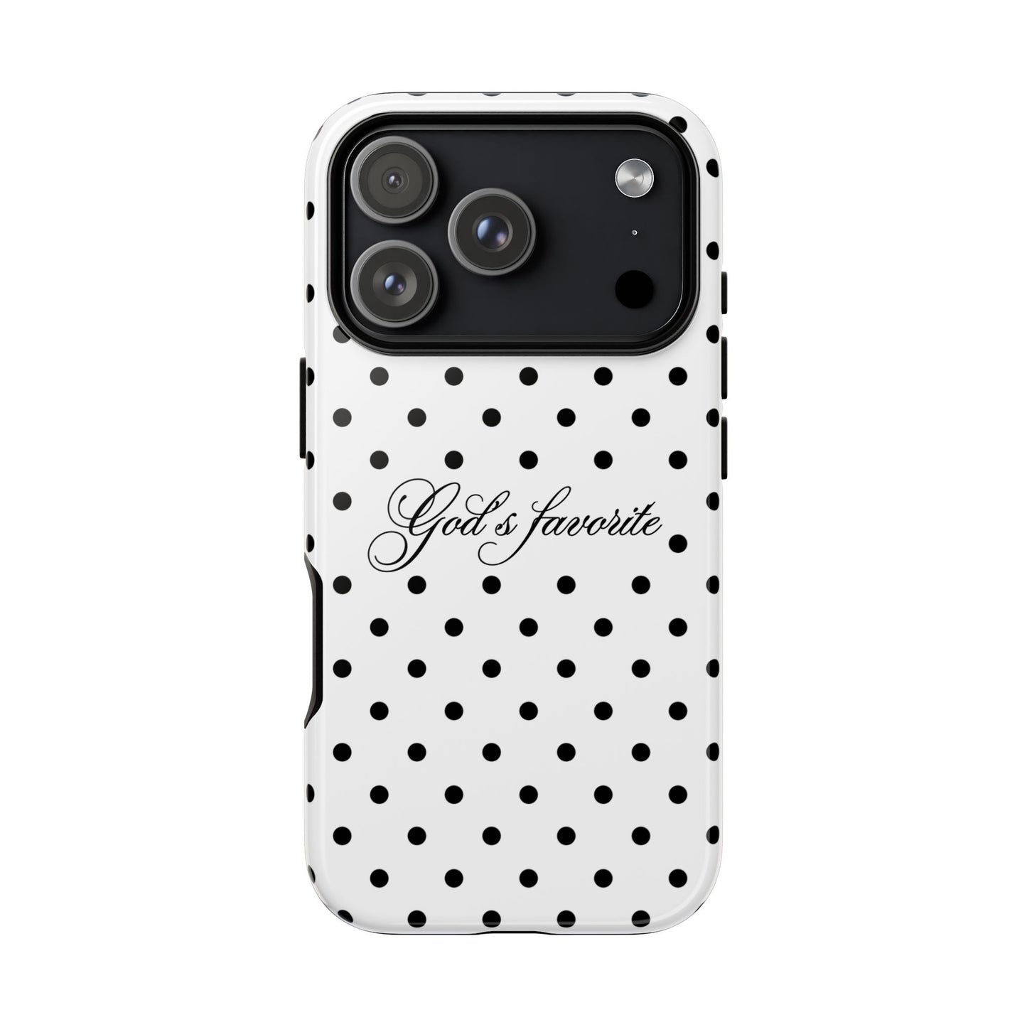 God’s favorite Polka Dot Phone Case