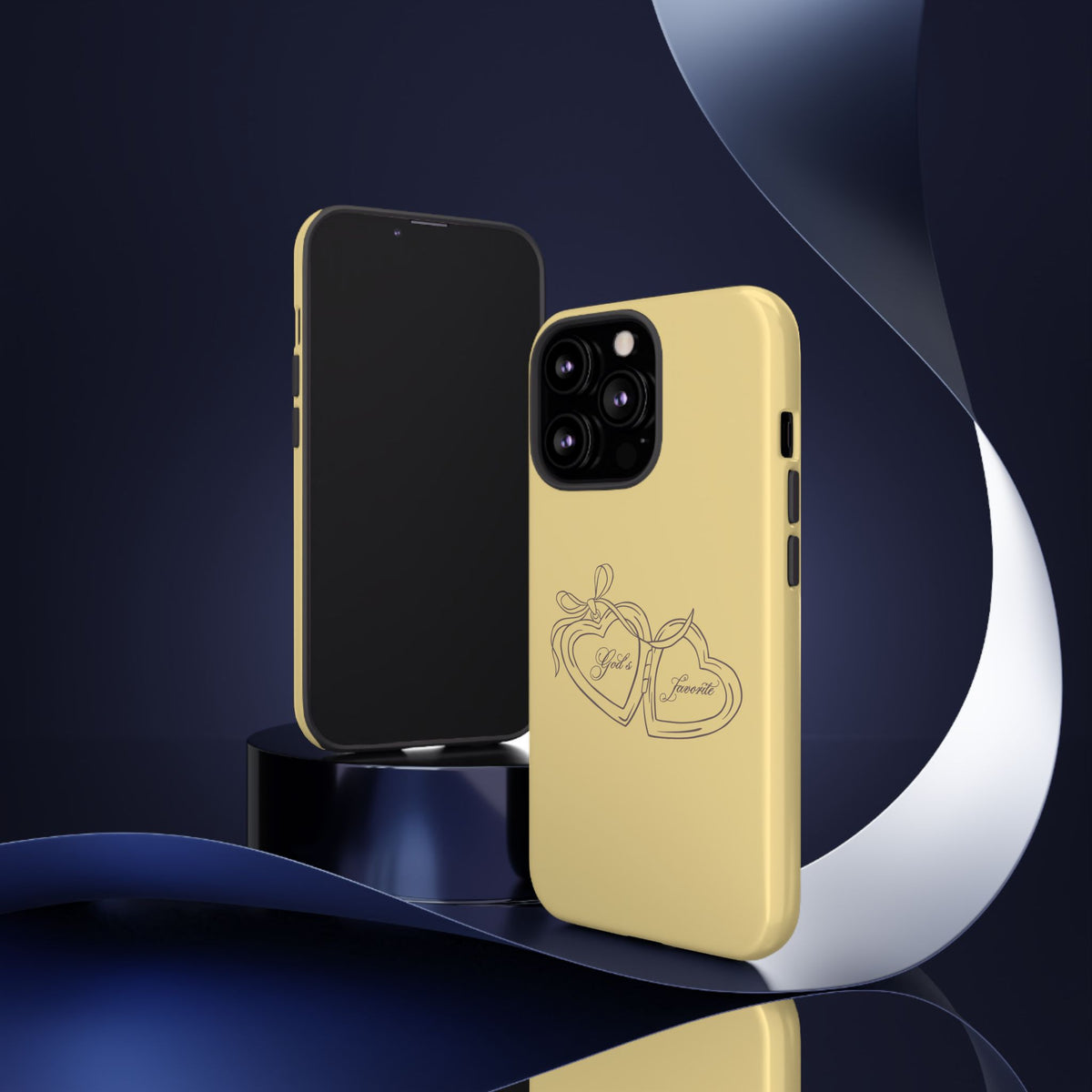 God’s favorite Butter Yellow Locket Phone Case