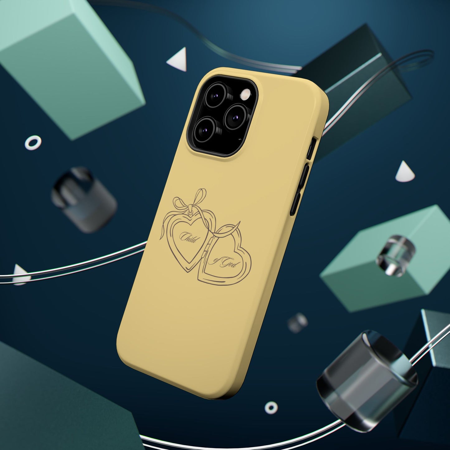 Child of God Butter Yellow Locket Phone Case MagSafe