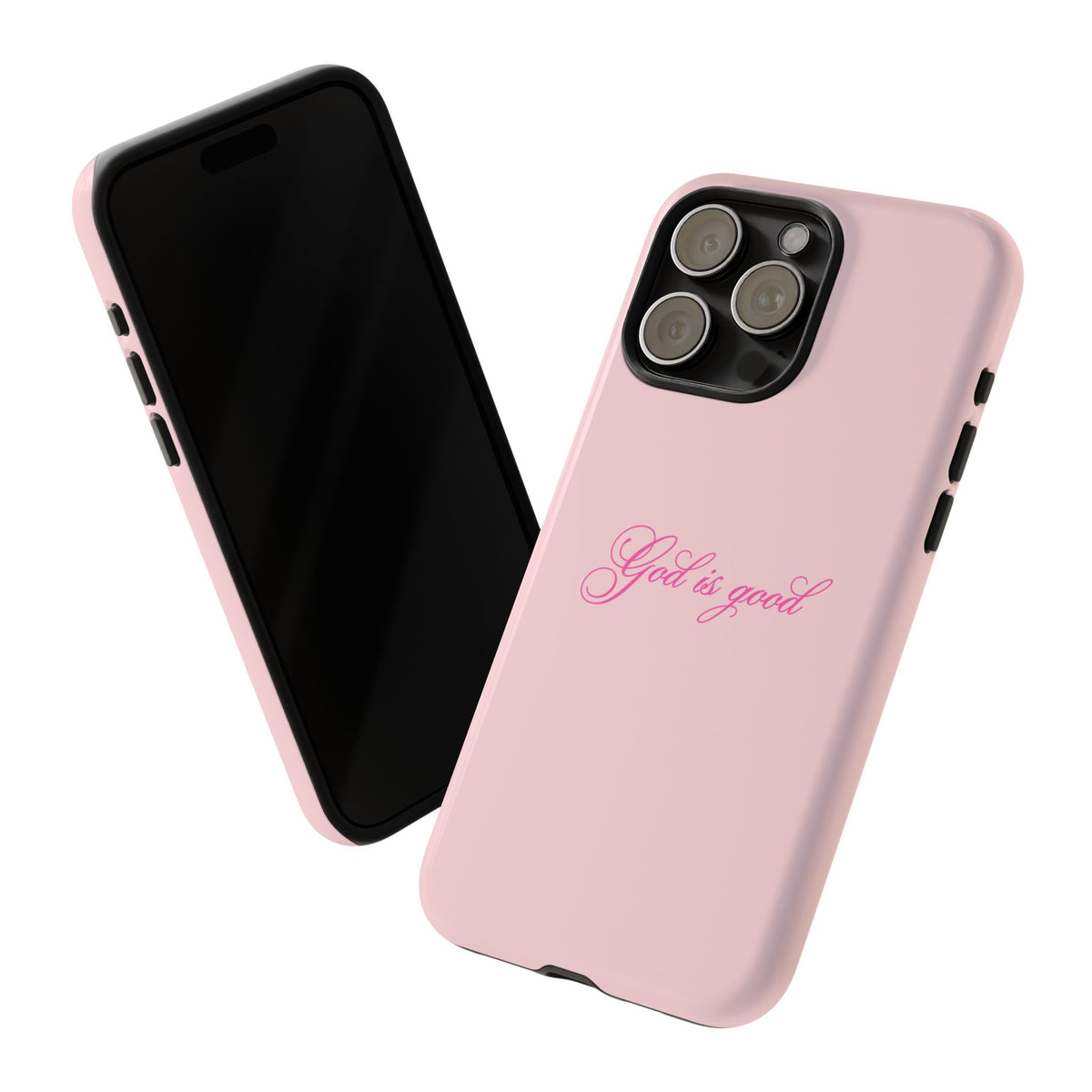 God is good Baby Pink Phone Case