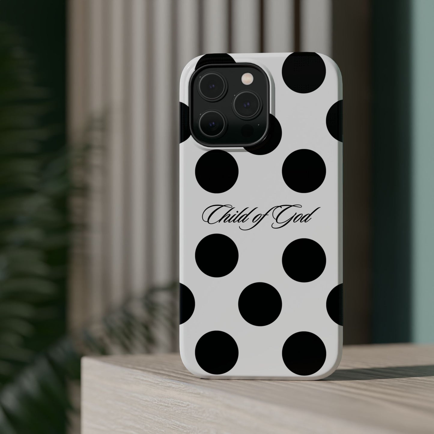 Child of God Macro Polka Dot Phone Case MagSafe