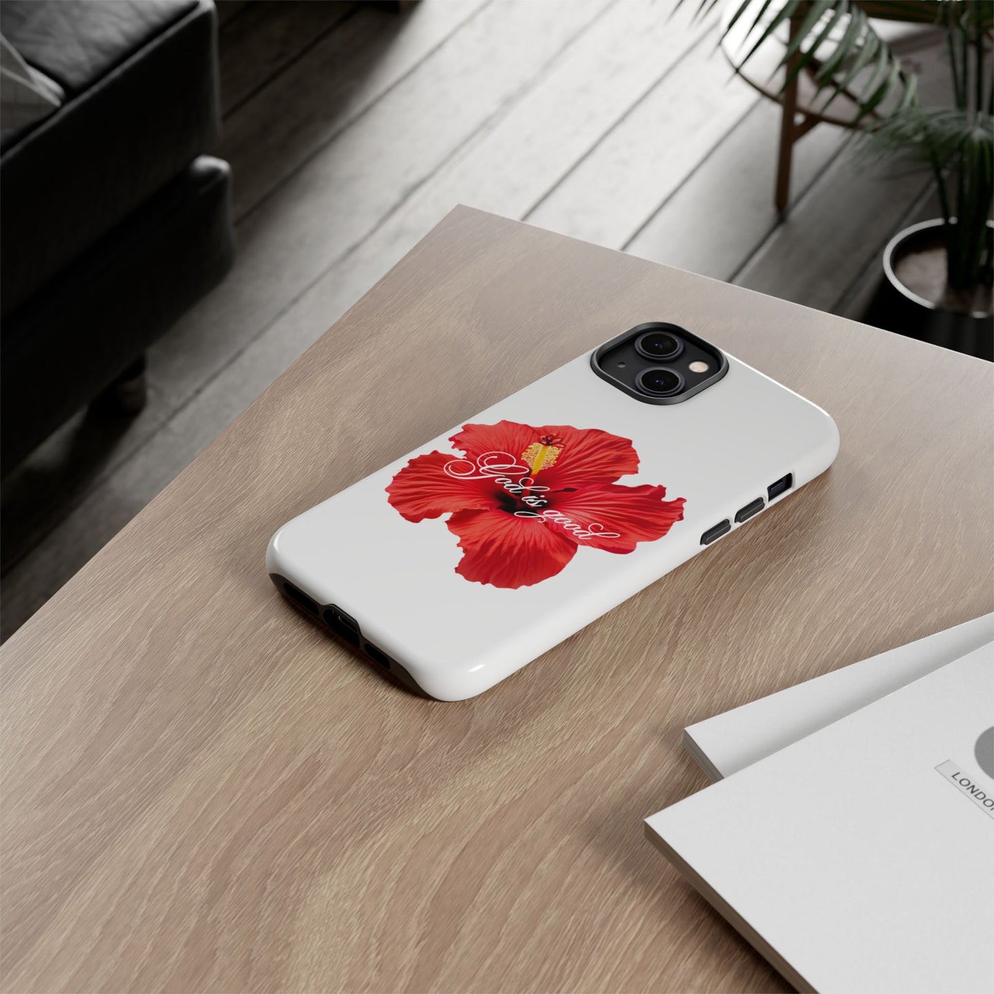 God is good Flower Phone Case