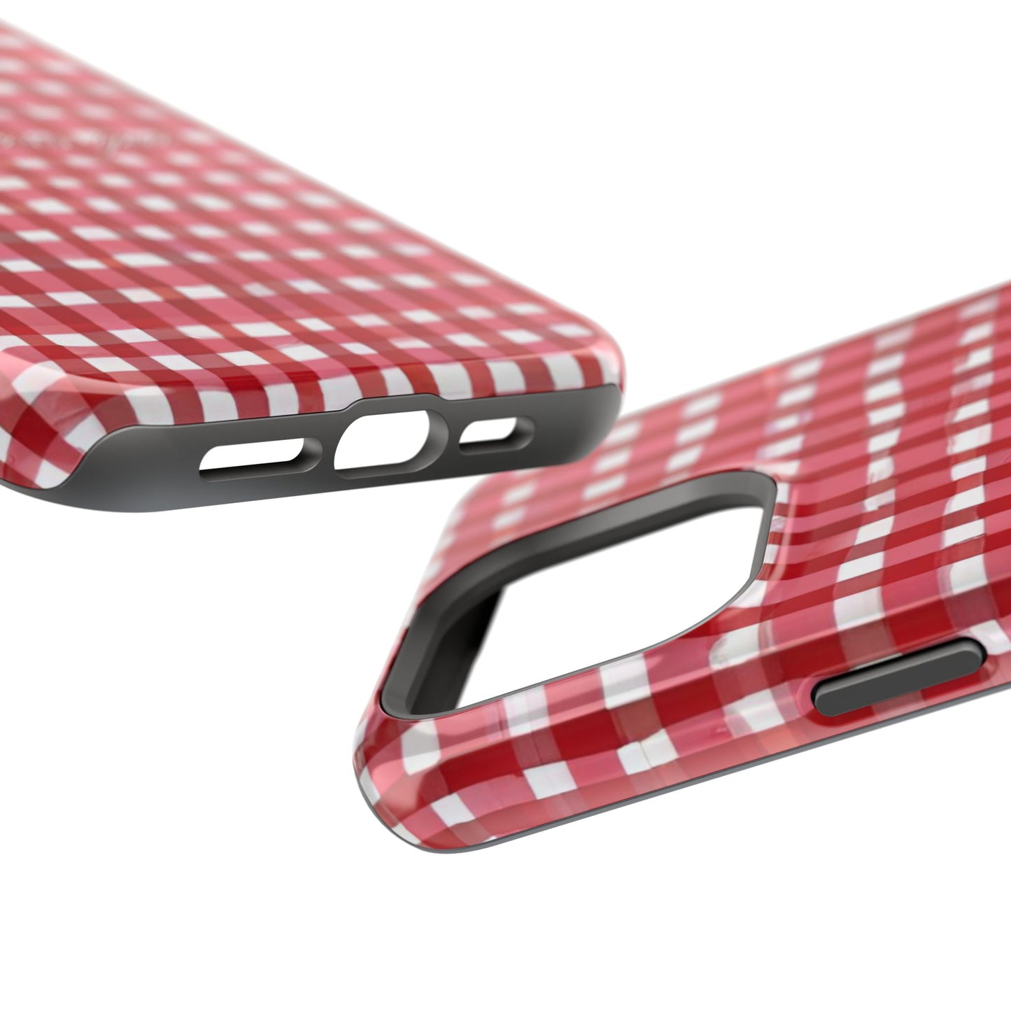 Jesus loves you Gingham MagSafe Phone Case
