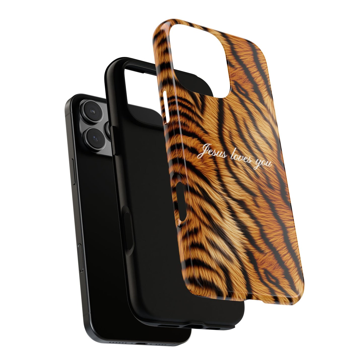 Jesus Loves You Tiger Phone Case