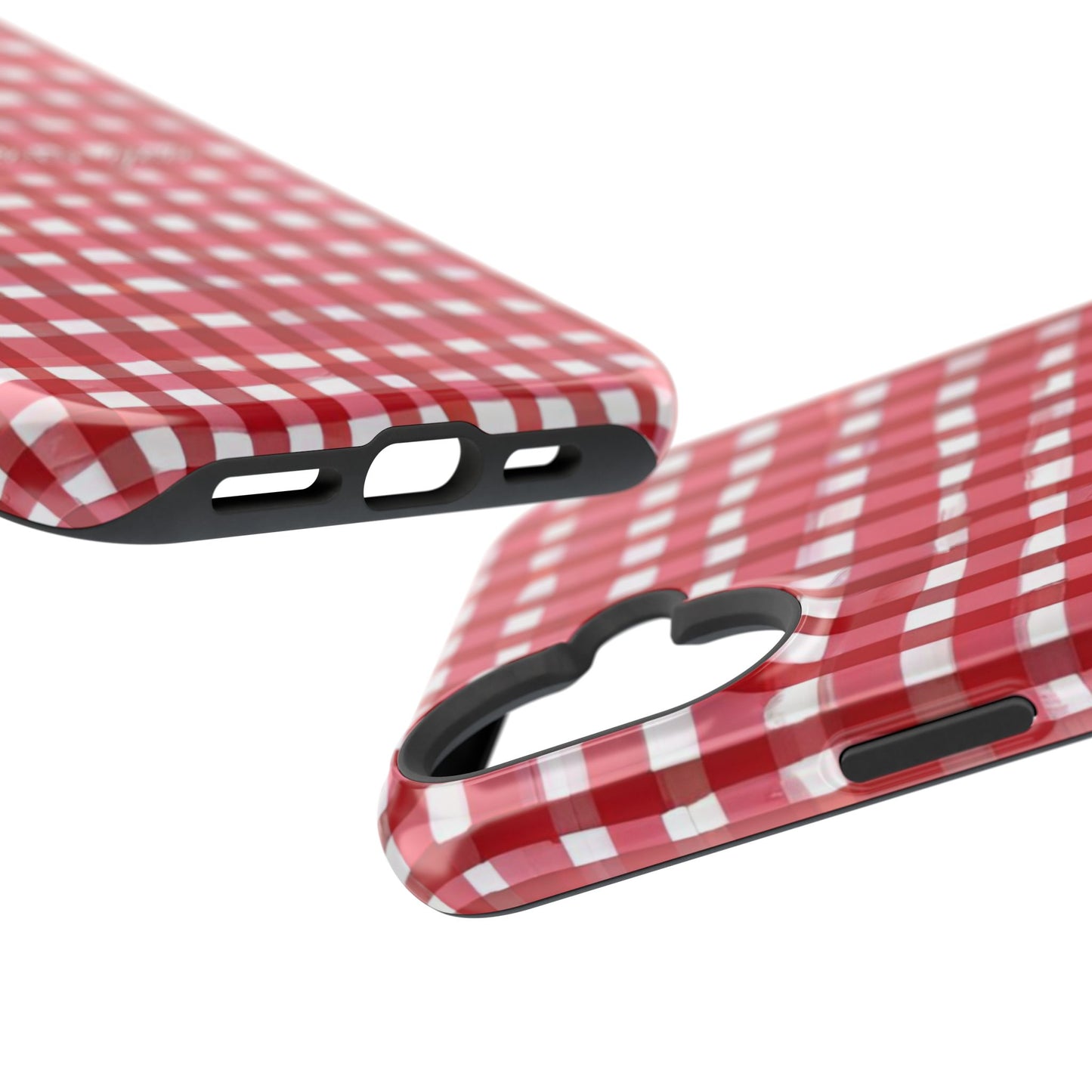 Jesus loves you Gingham MagSafe Phone Case