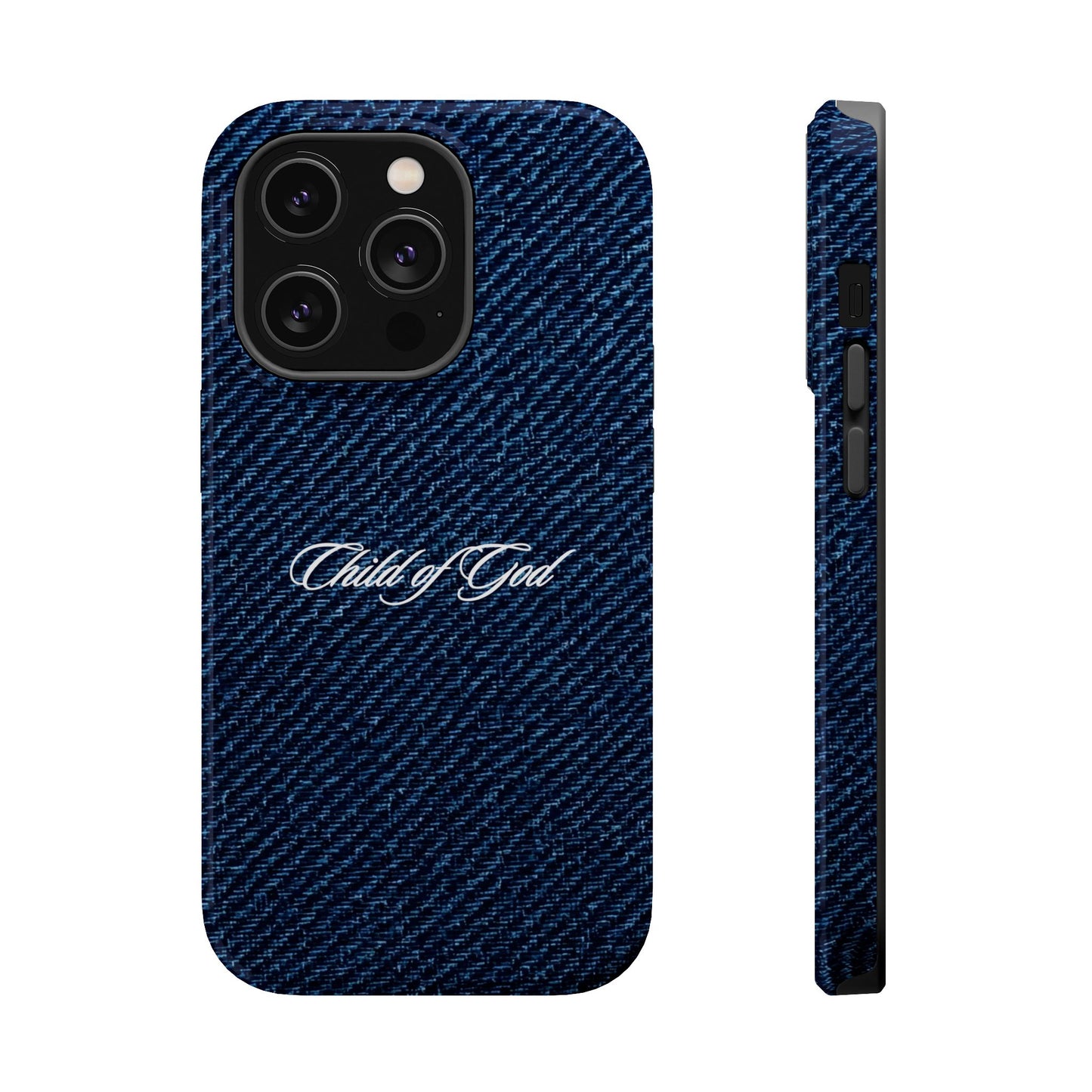 Child of God Denim MagSafe Phone Case