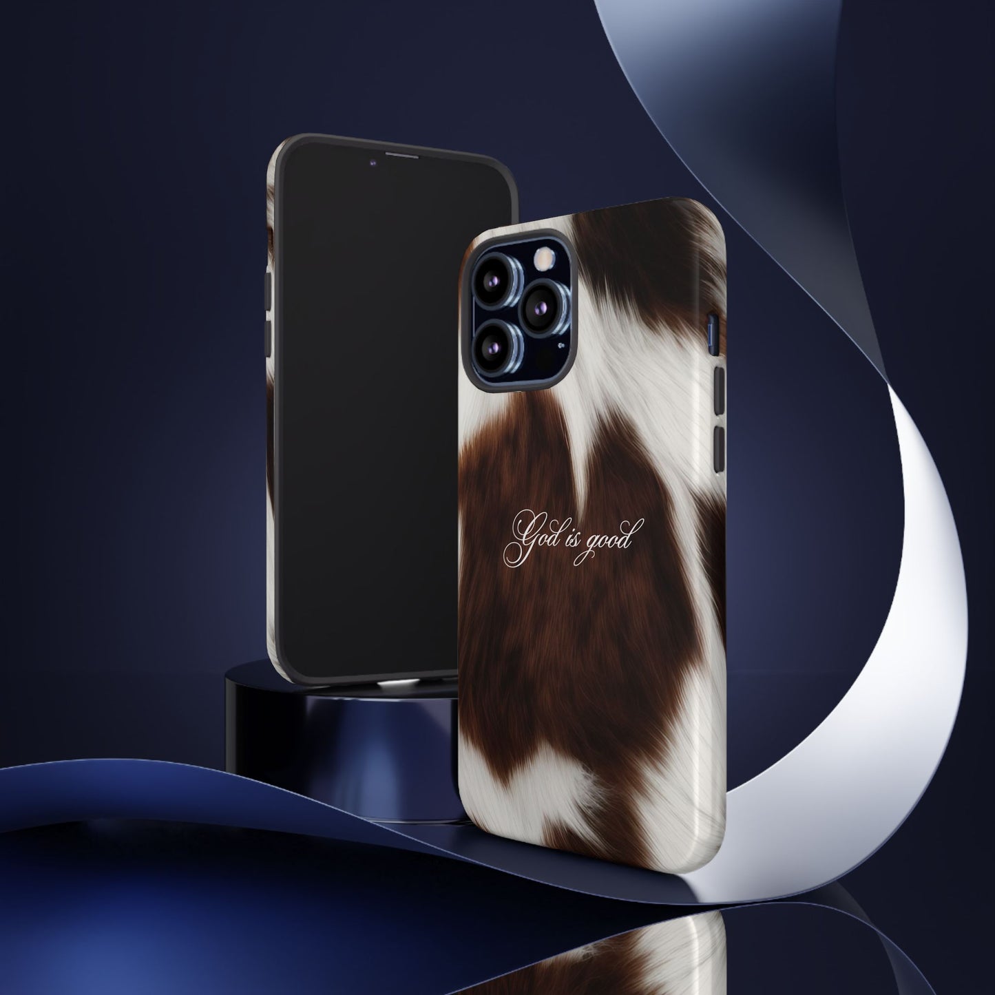 God is good Cow Phone Case