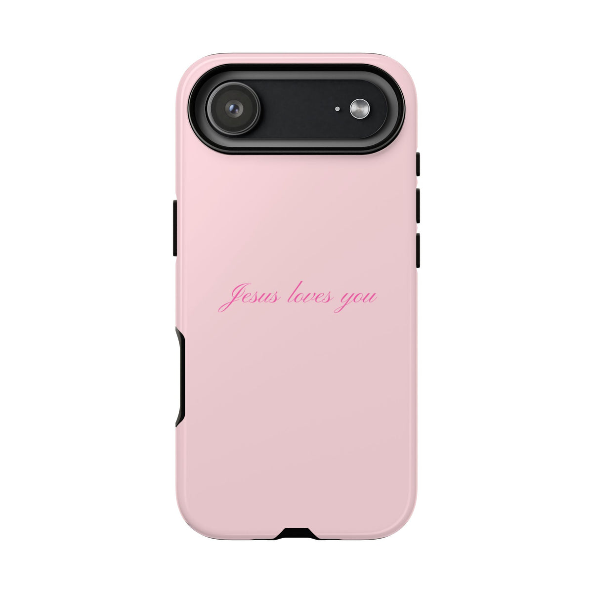 Jesus loves you Baby Pink Phone Case