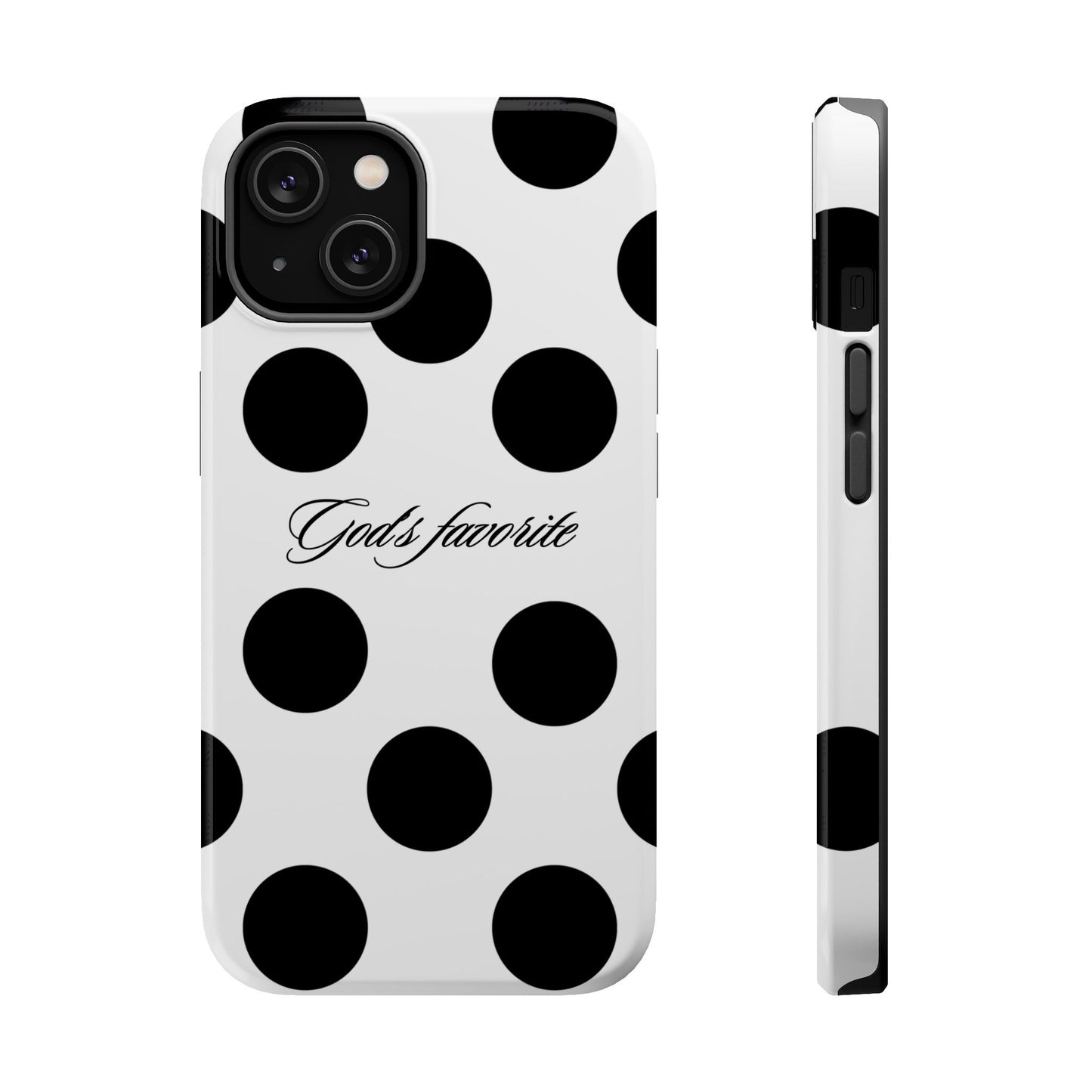 God’s favorite Macro Polka Dot MagSafe Phone Case