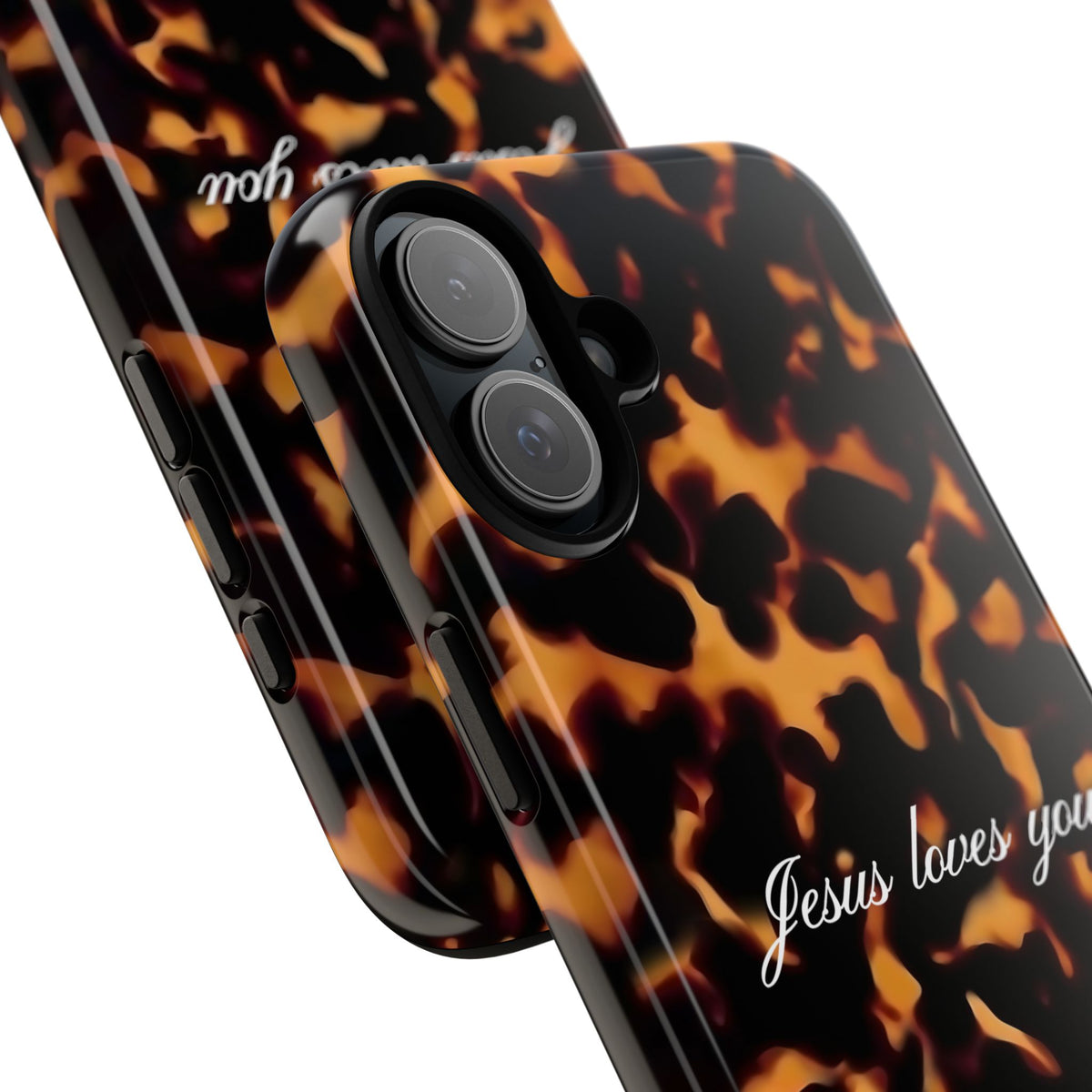 Jesus loves you Tortoise Phone Case