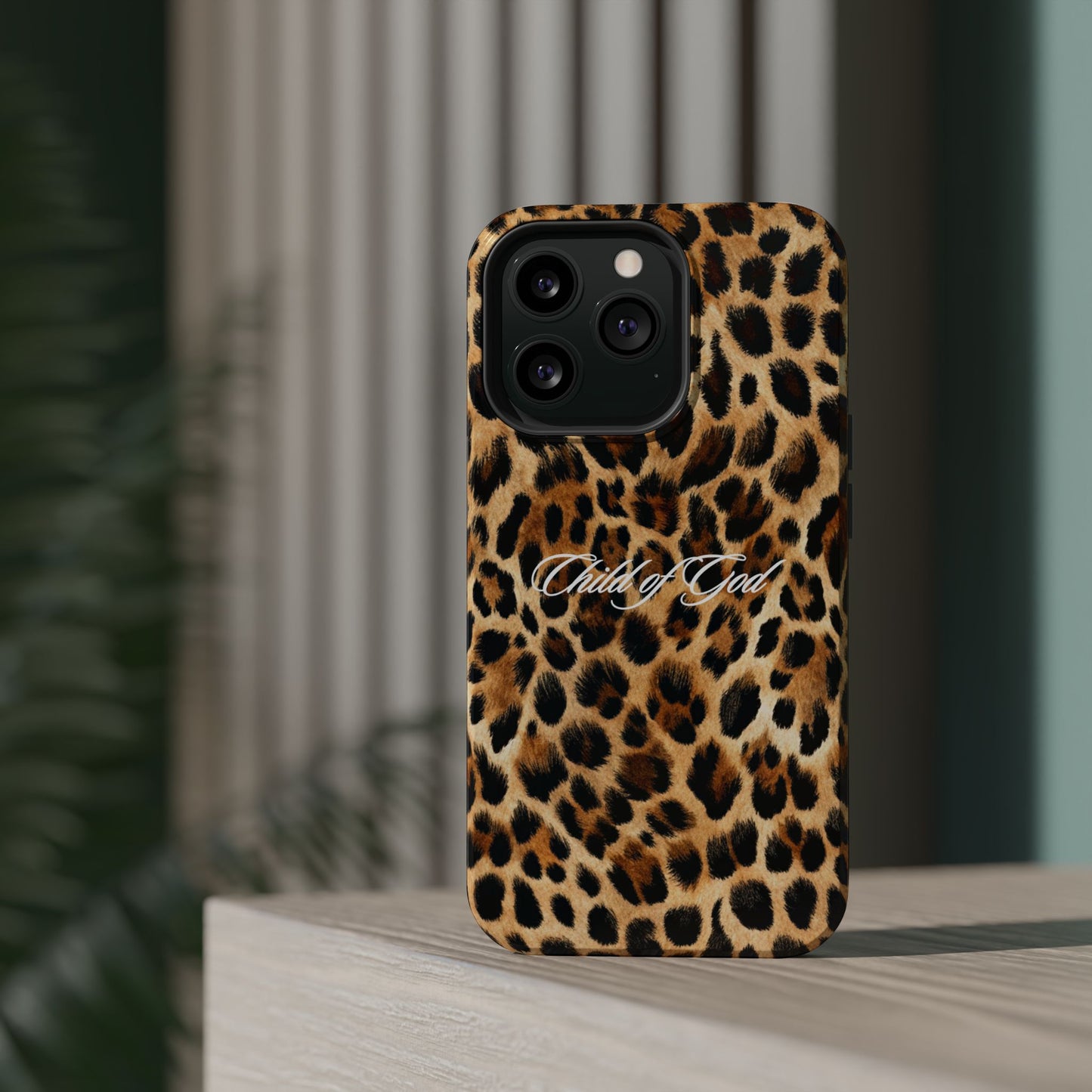 Child of God Leopard Phone Case MagSafe