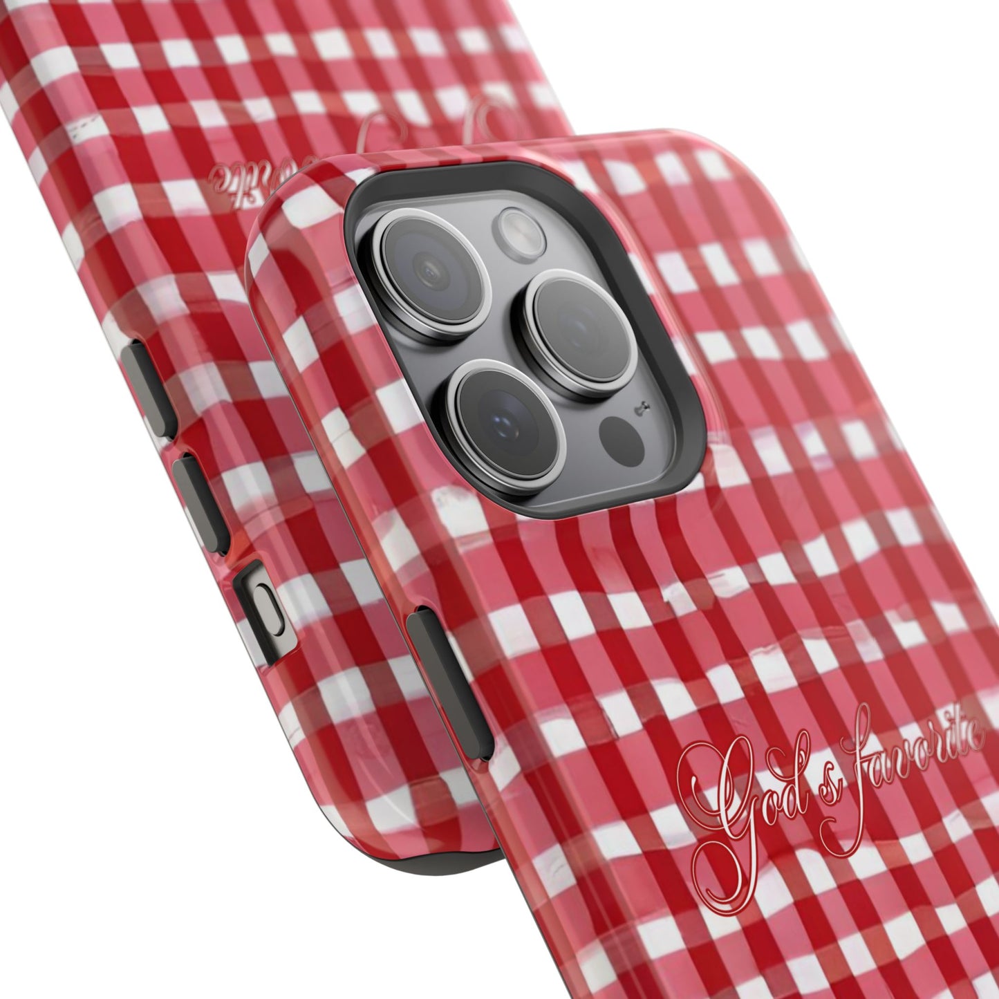 God’s favorite Gingham MagSafe Phone Case