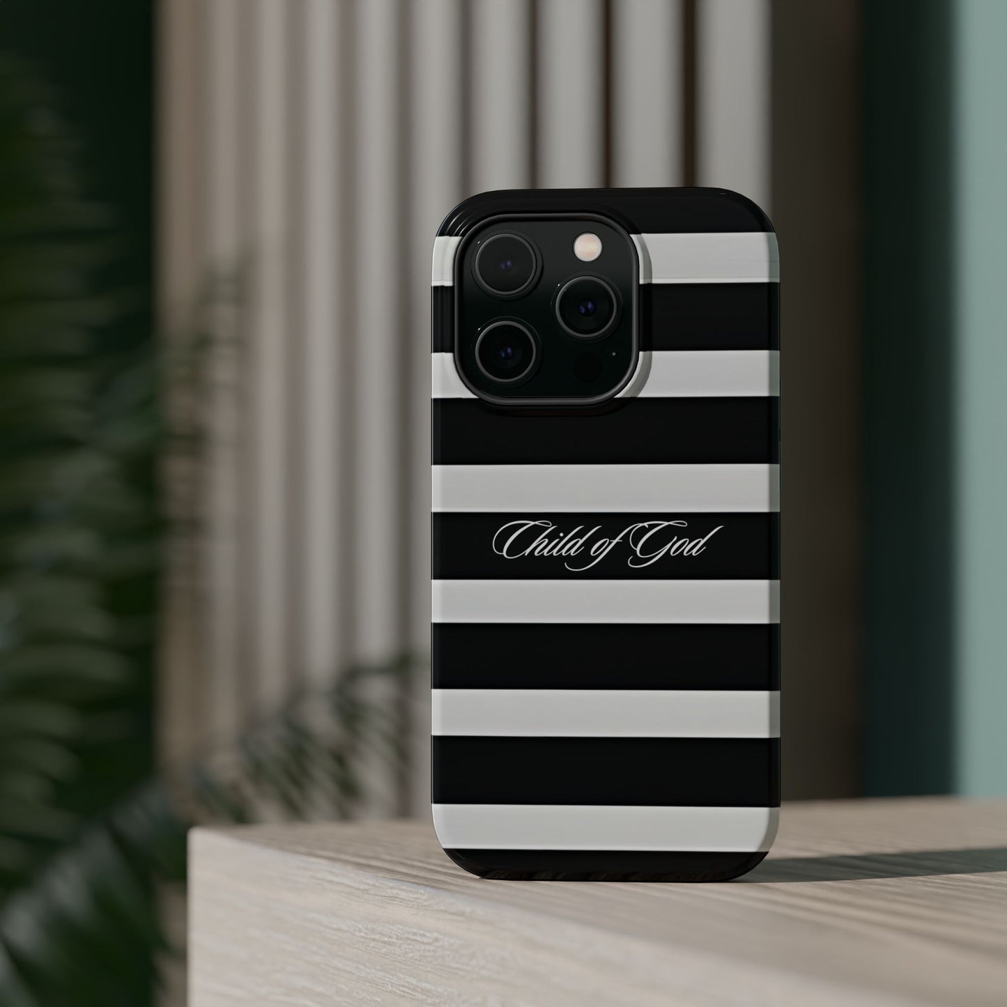 Phone Case - Child of God Striped MagSafe Phone Case