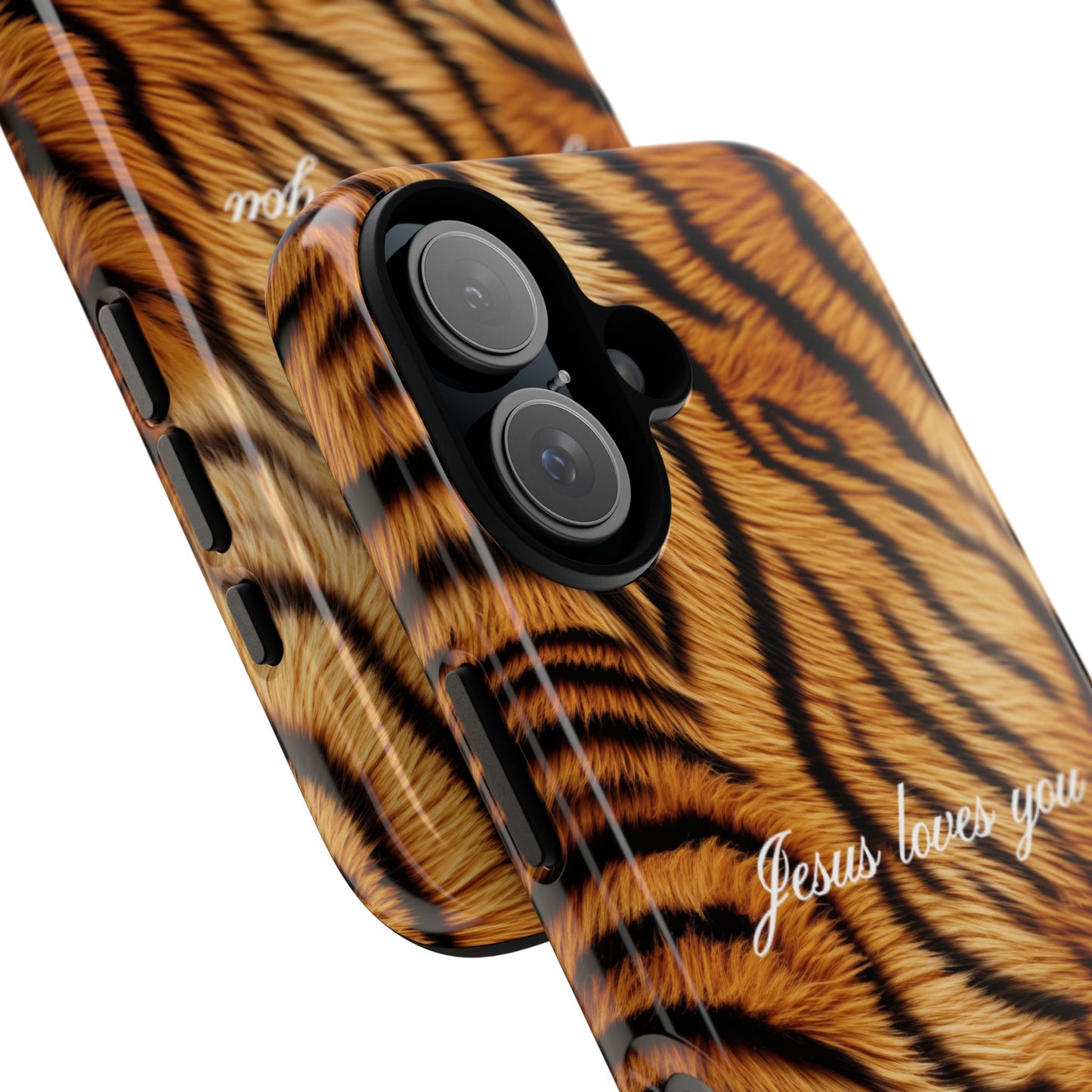 Jesus Loves You Tiger Phone Case