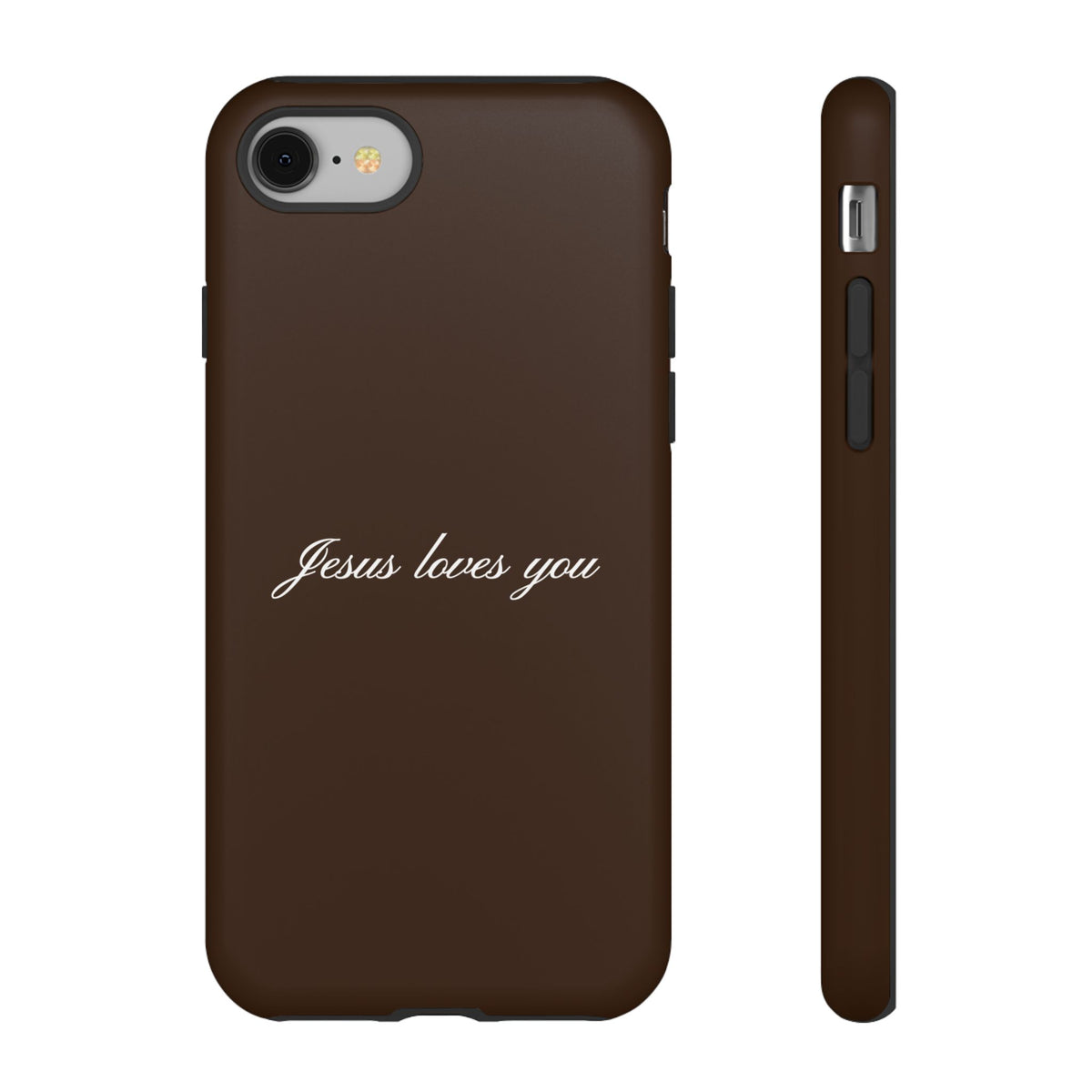 Jesus loves you Espresso Phone Case