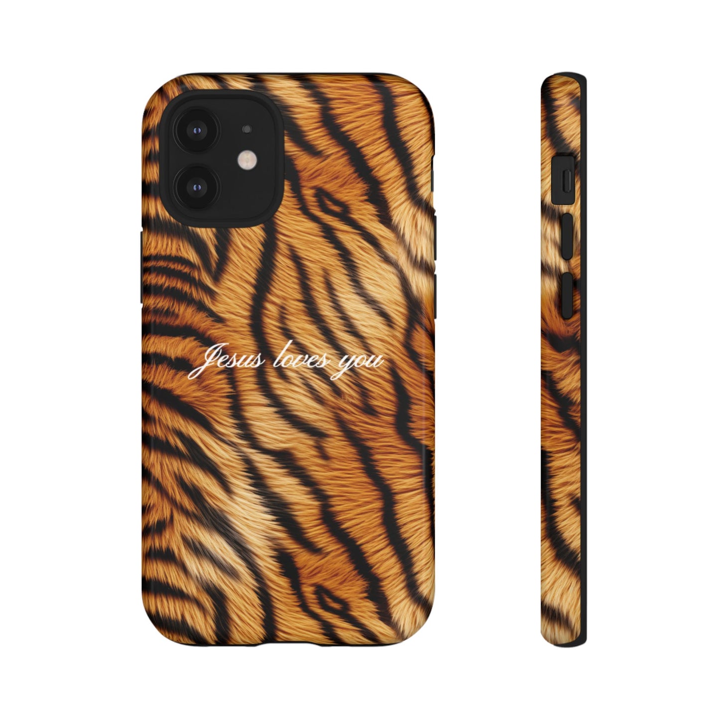 Jesus Loves You Tiger Phone Case