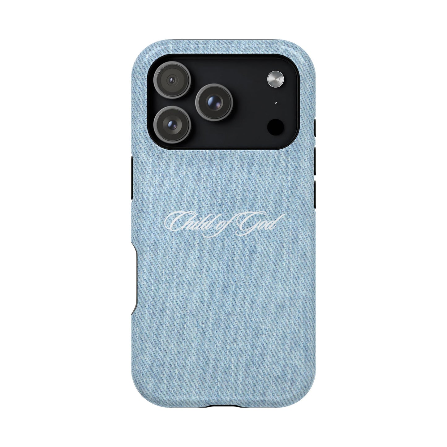 Child of God Denim Phone Case MagSafe