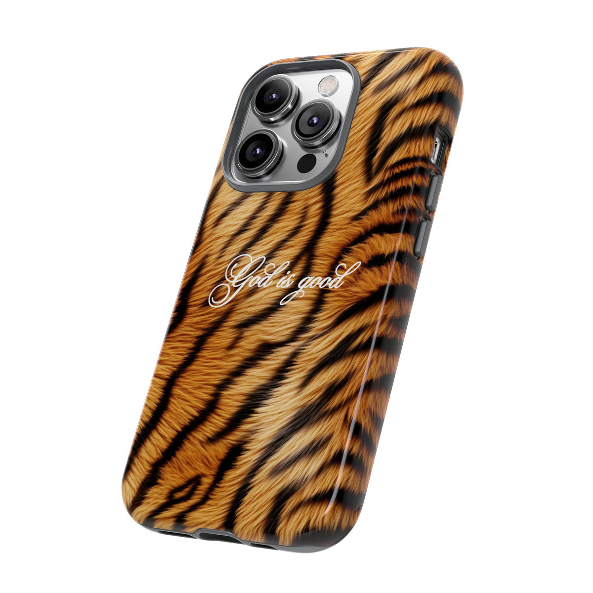 God is good Tiger Phone Case