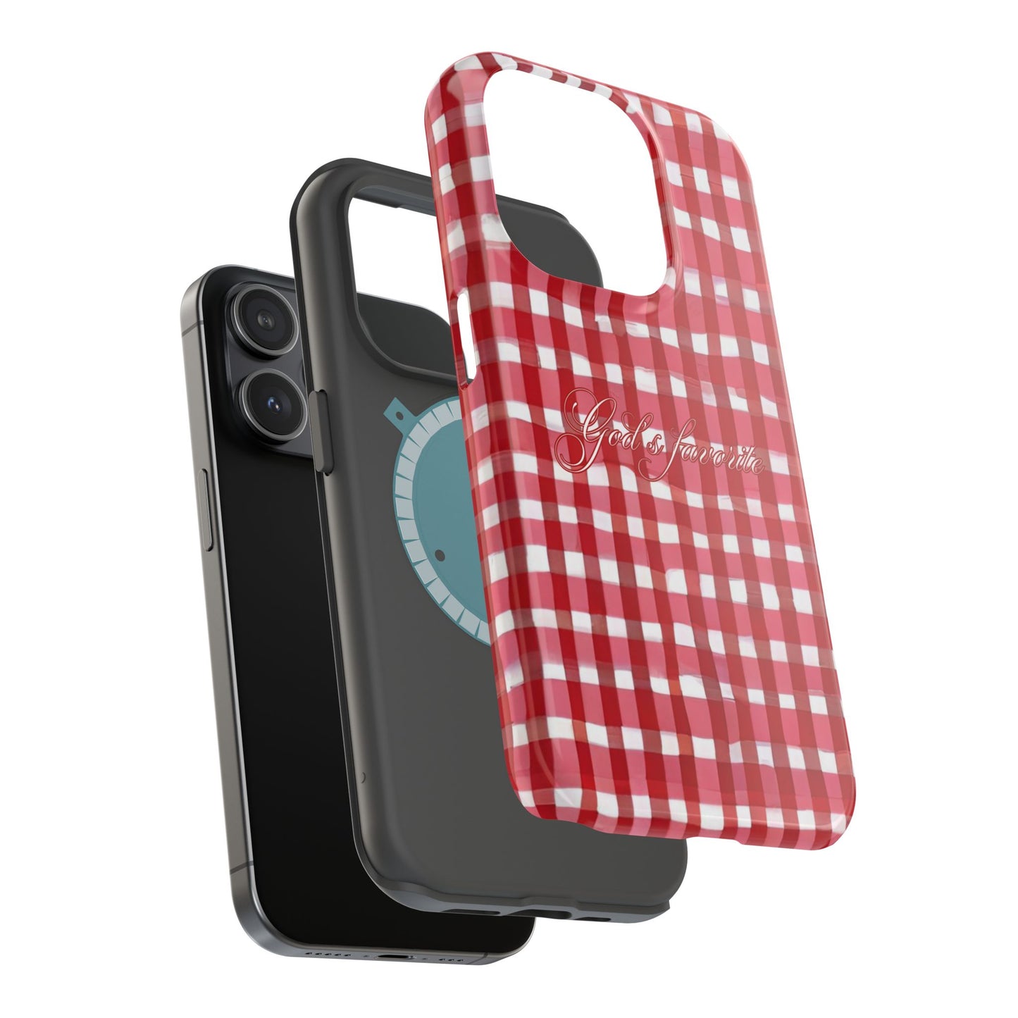 God’s favorite Gingham MagSafe Phone Case