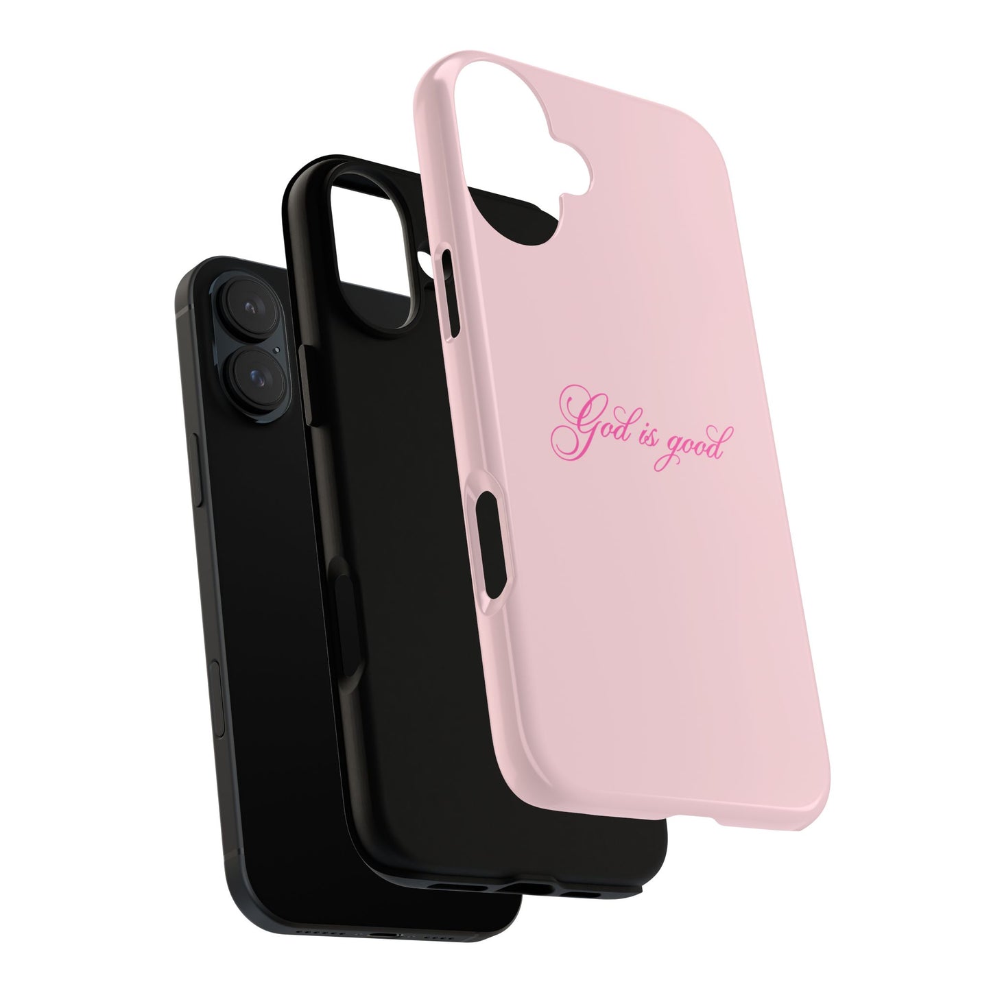 God is good Baby Pink Phone Case