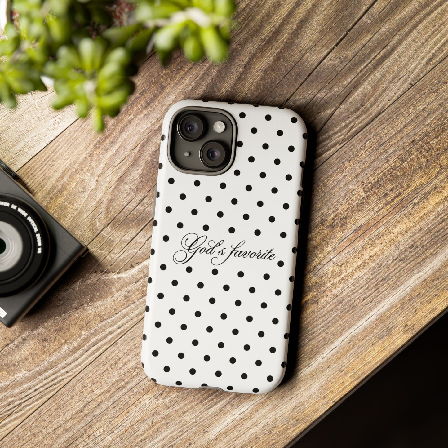God’s favorite Polka Dot Phone Case
