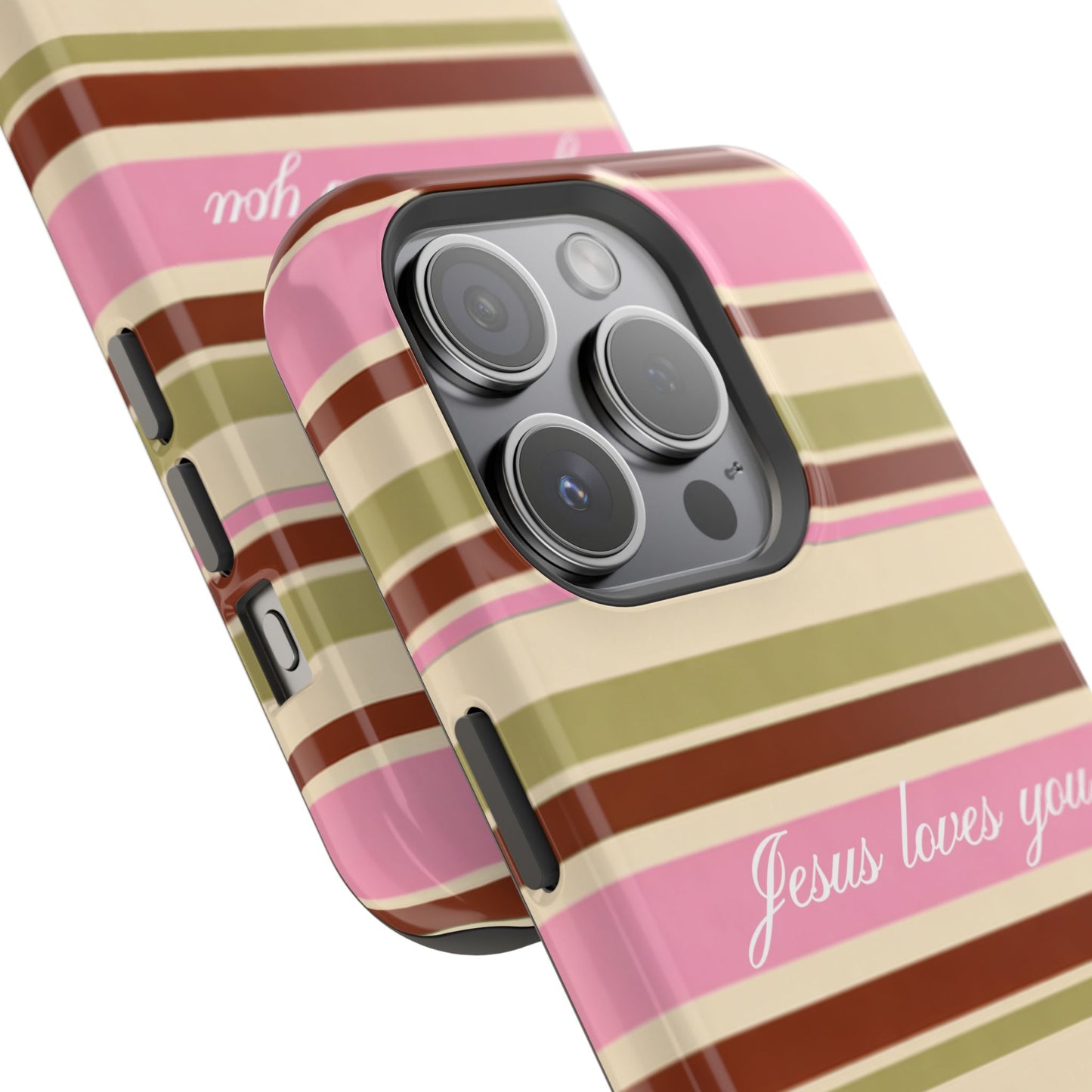 Jesus Loves You Neapolitan MagSafe Phone Case