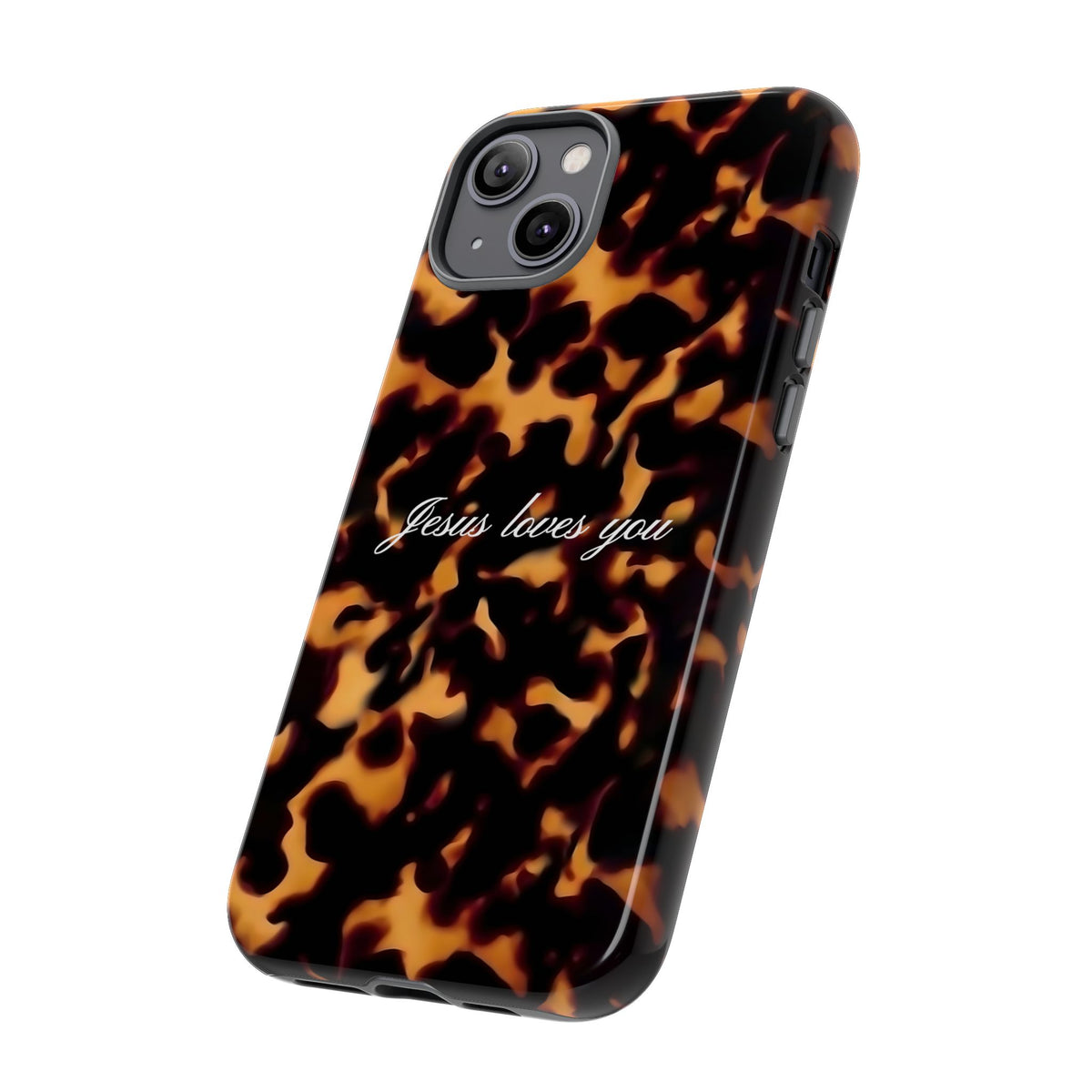 Jesus loves you Tortoise Phone Case