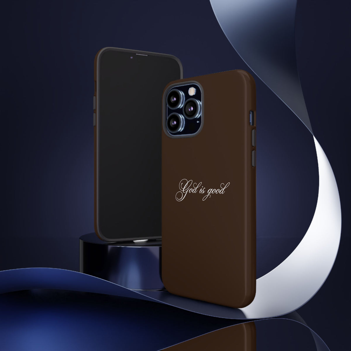 God is Good Espresso Phone Case