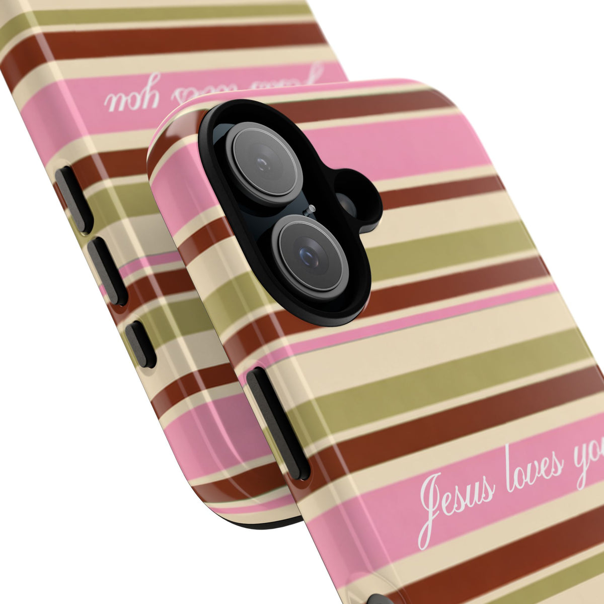 Jesus Loves You Neapolitan Phone Case