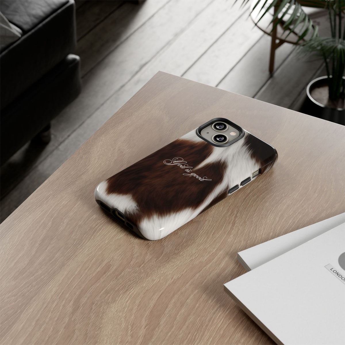 God is good Cow Phone Case