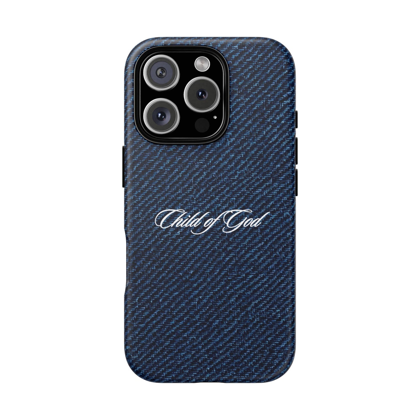 Child of God Denim Phone Case