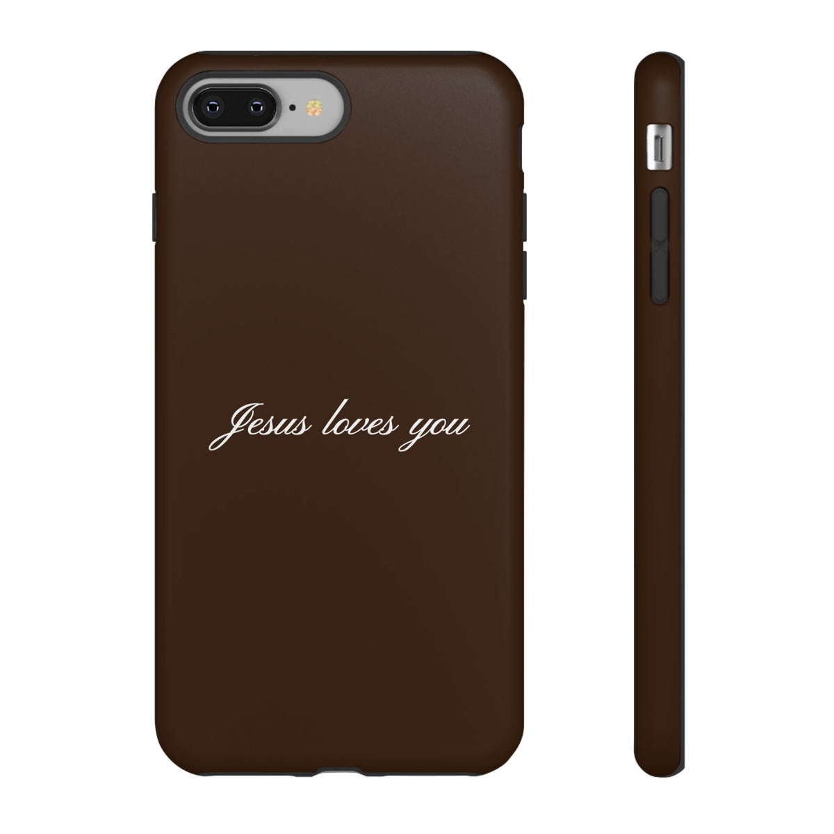 Jesus loves you Espresso Phone Case