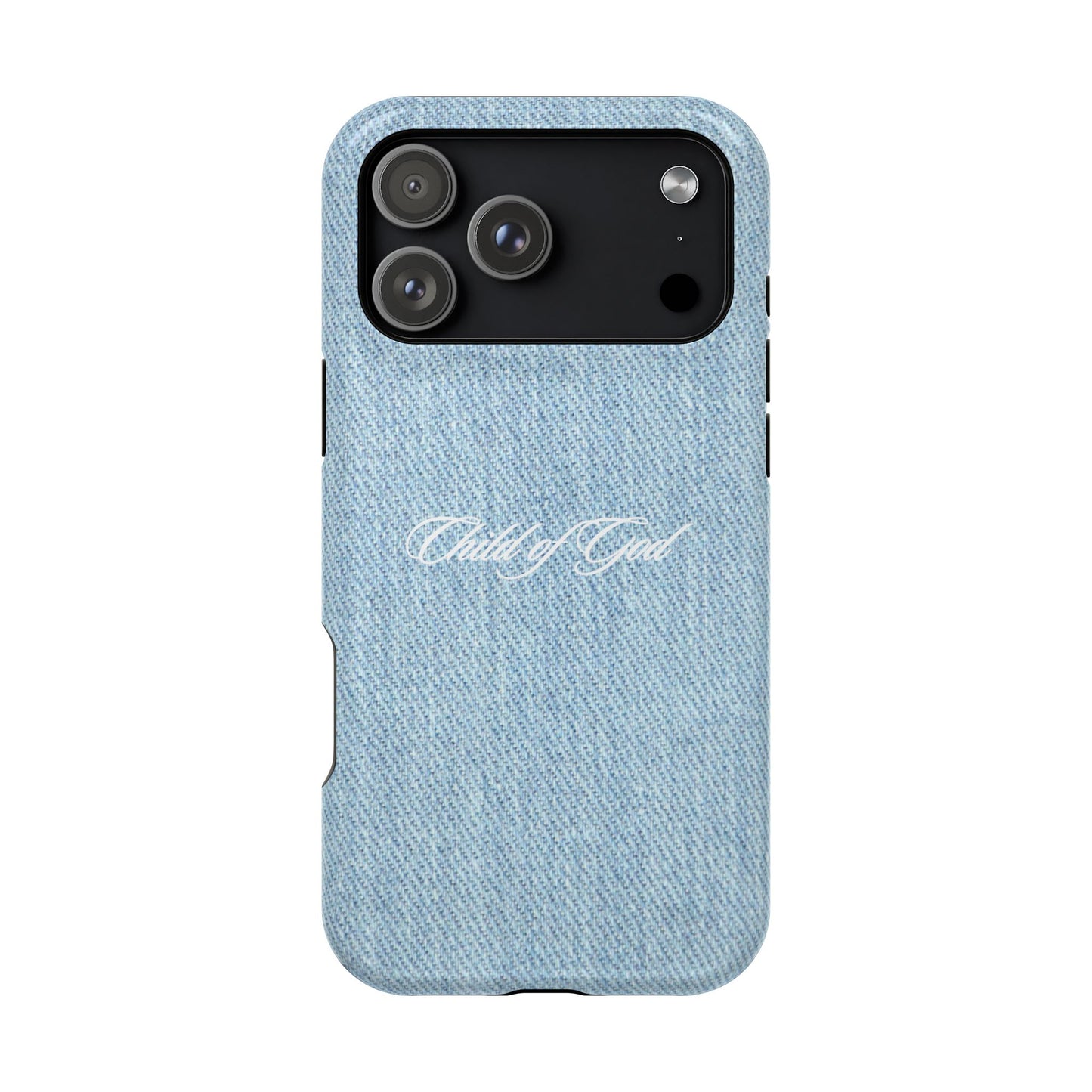 Child of God Denim Phone Case MagSafe